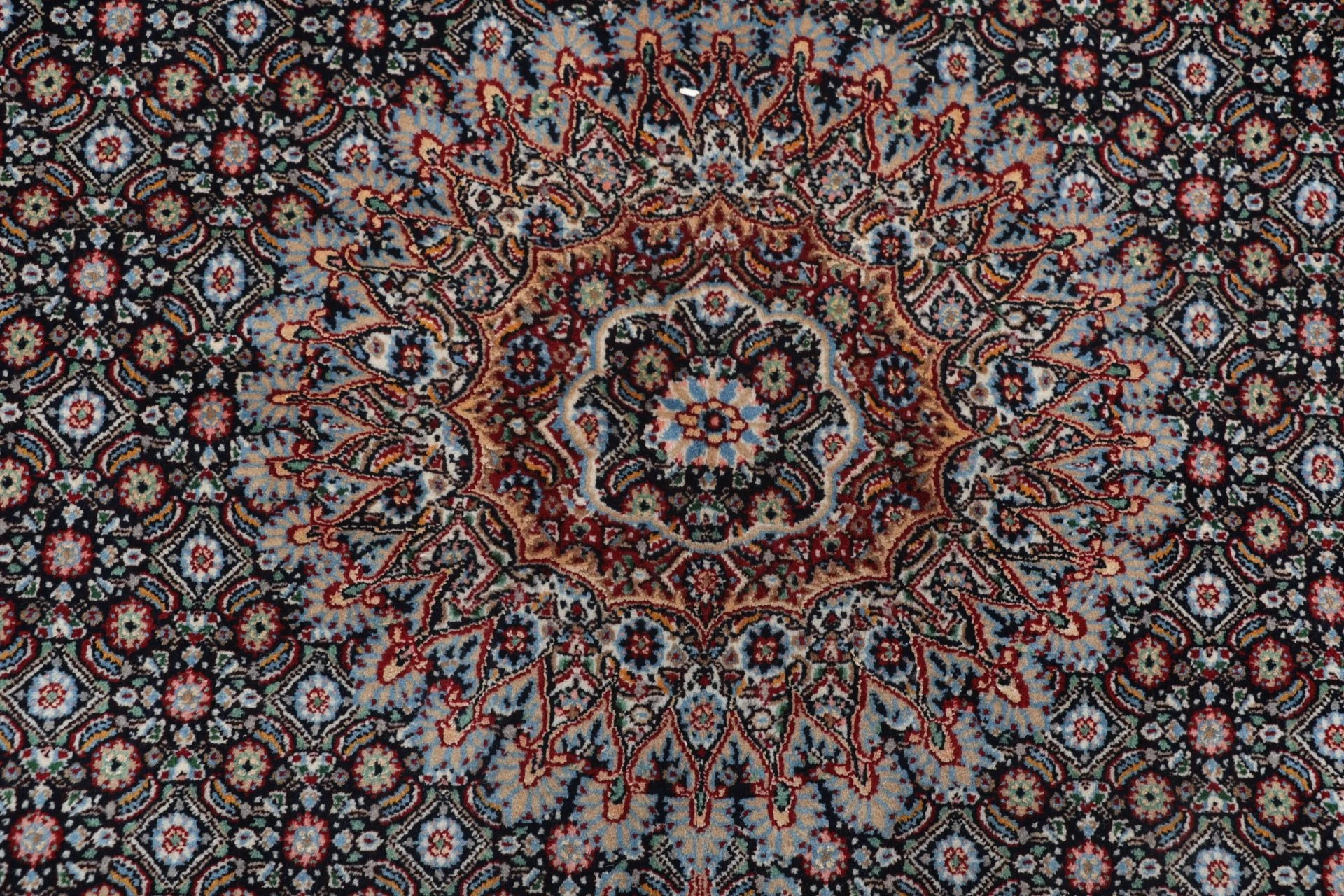 Handgeknüpfter Moud Perserteppich 182 × 240 cm