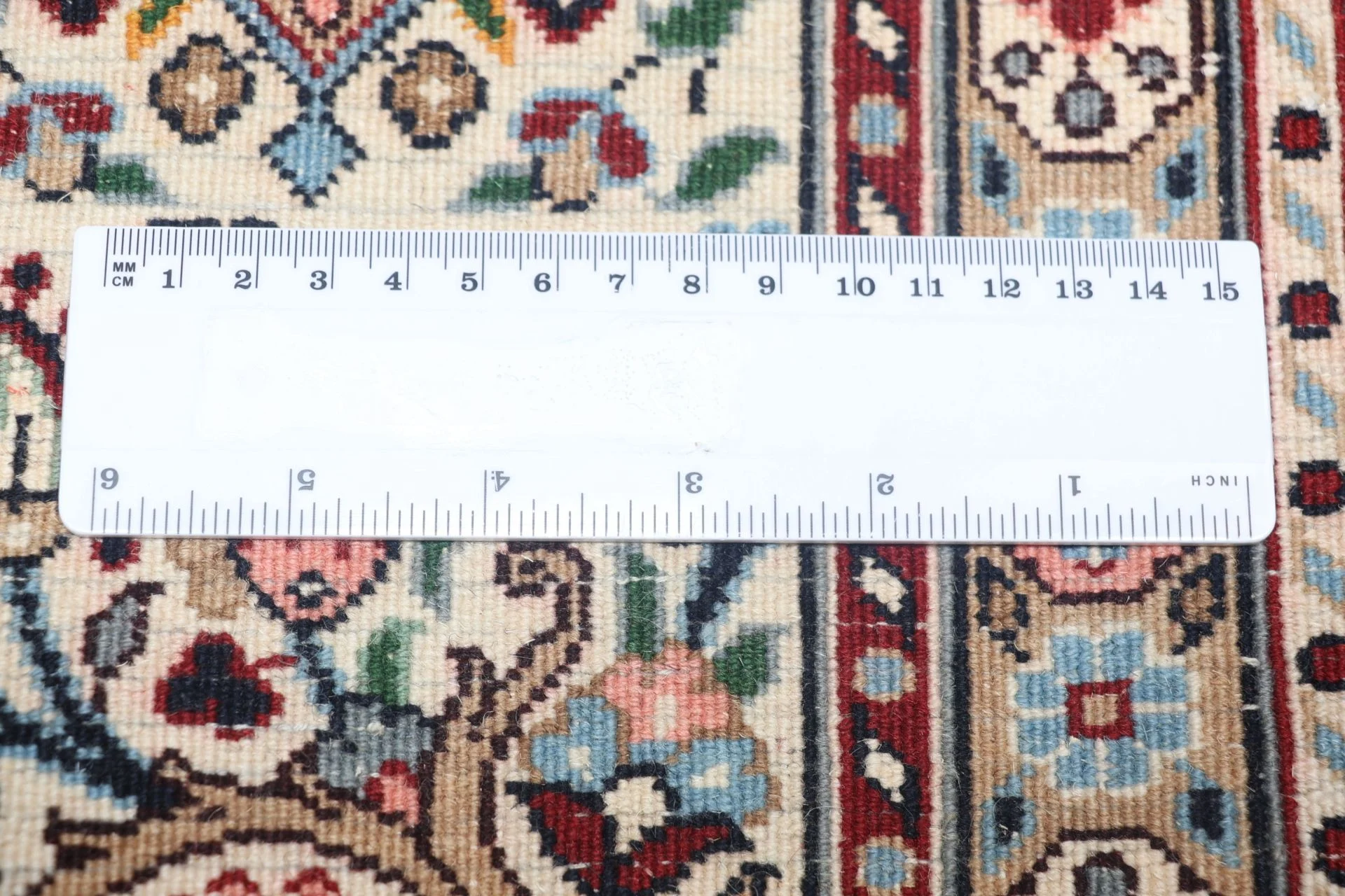 Handgeknüpfter Moud Perserteppich 182 × 240 cm