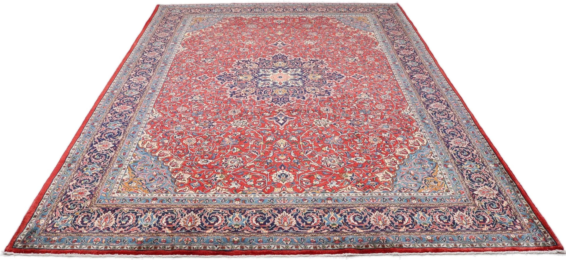 Sarough Perserteppich 255 × 353 cm aus Wolle, handgeknüpft