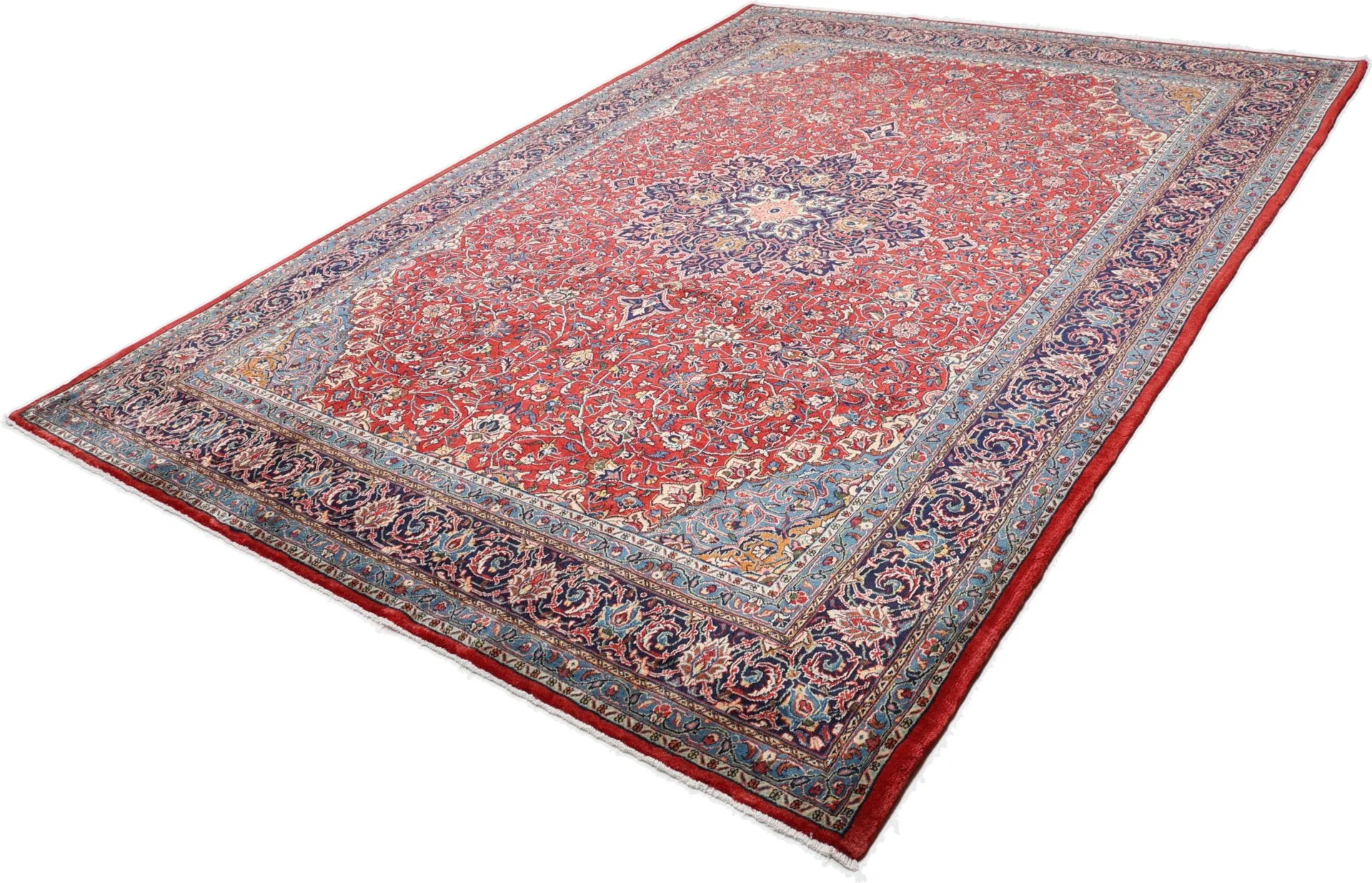 Sarough Perserteppich 255 × 353 cm aus Wolle, handgeknüpft