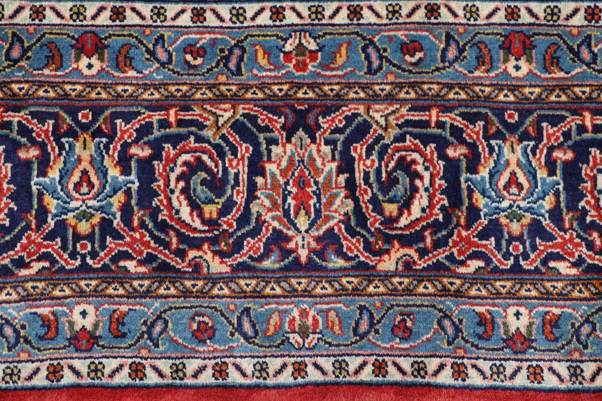 Sarough Perserteppich 255 × 353 cm aus Wolle, handgeknüpft