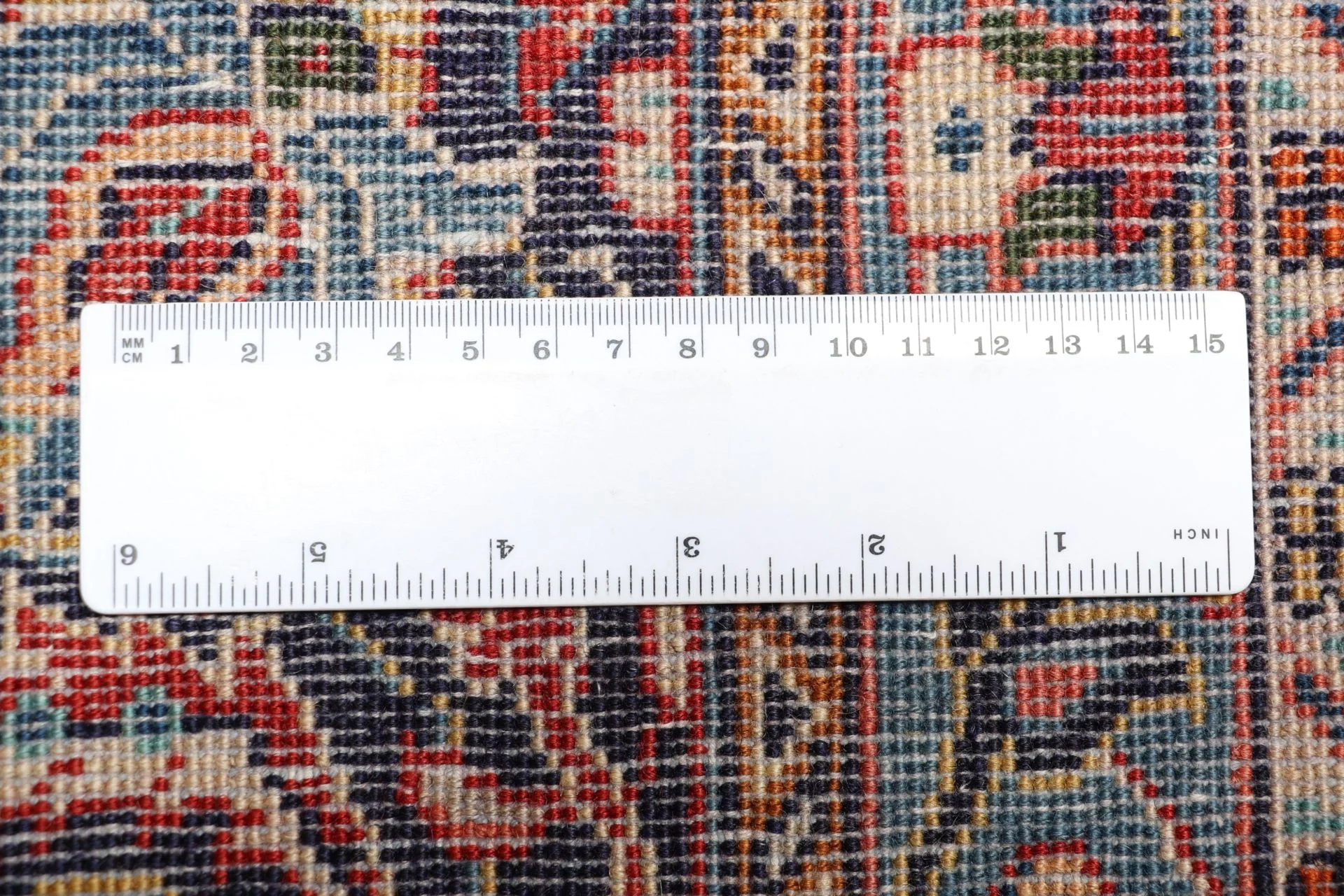 Sarough Perserteppich 255 × 353 cm aus Wolle, handgeknüpft