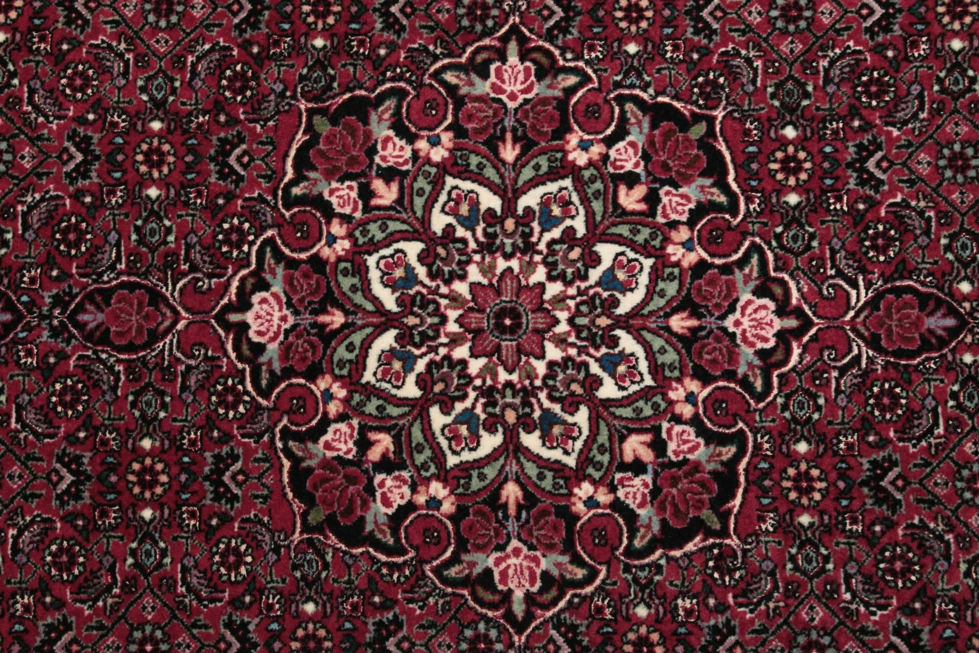 Bijar Perserteppich 85 × 379 cm aus Wolle & Seide, handgeknüpft