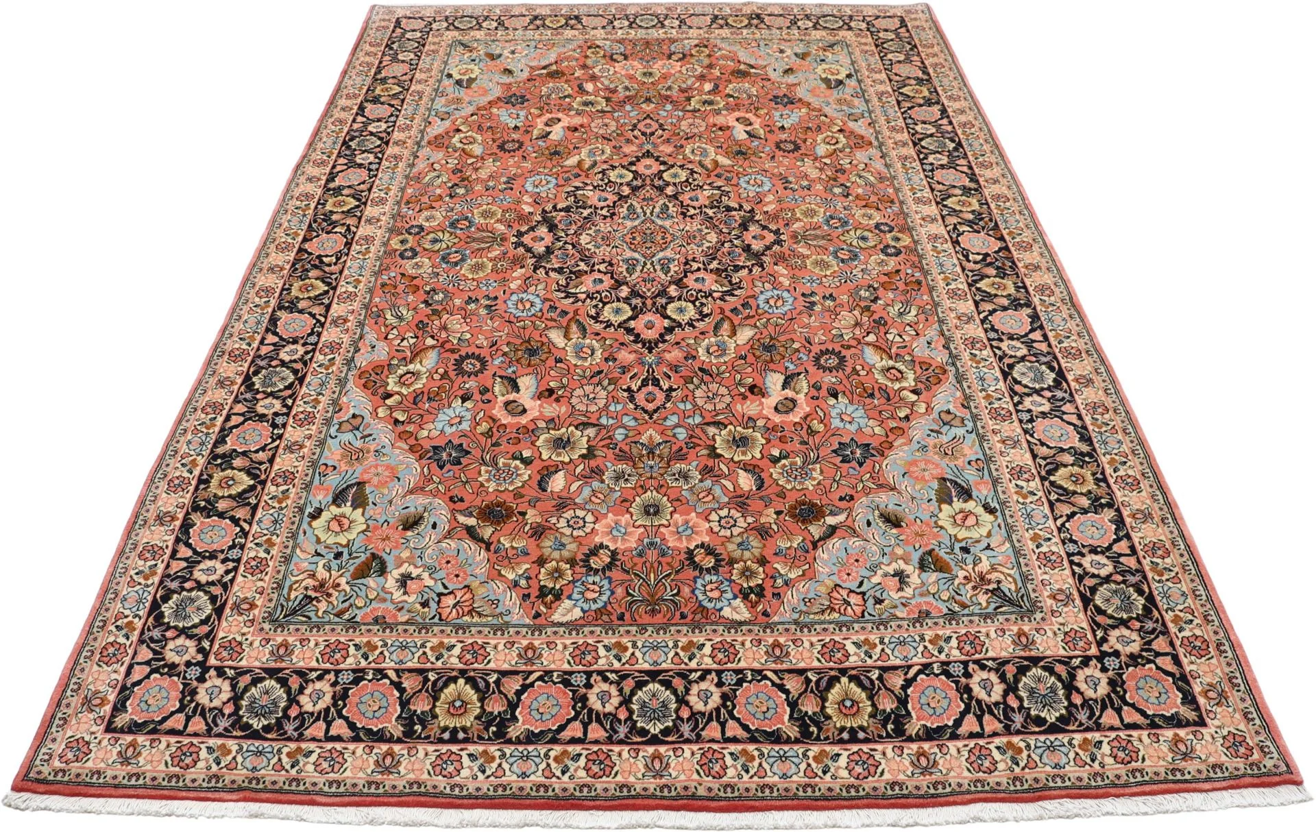 Sarough Perserteppich 210 × 320 cm aus Wolle, handgeknüpft