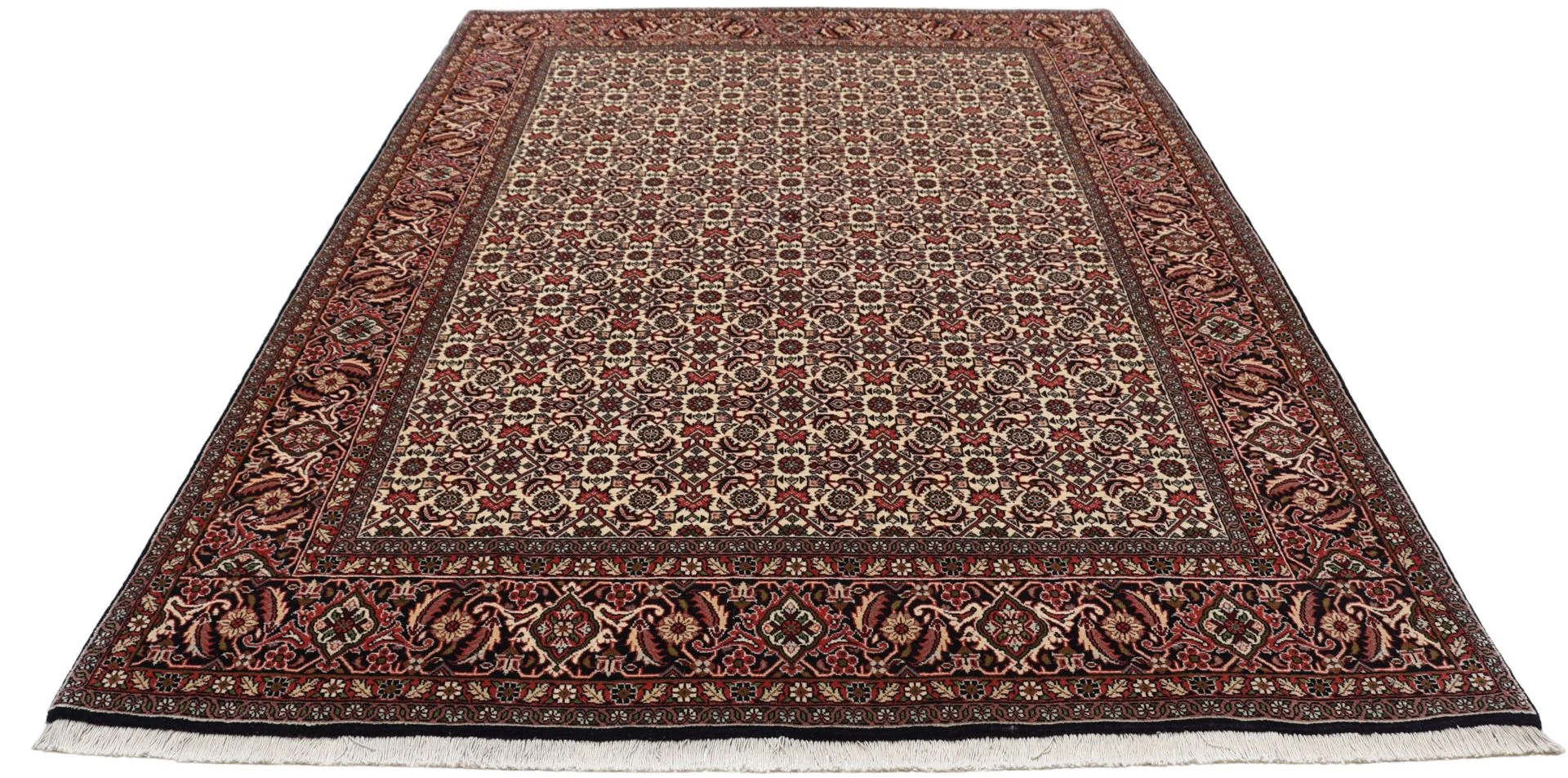 Bijar Perserteppich aus Iran, 167 × 243 cm