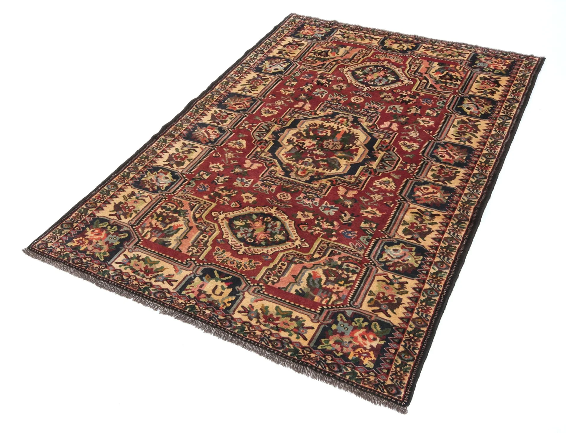 Bakhtiari Perserteppich aus Iran, 166 × 255 cm