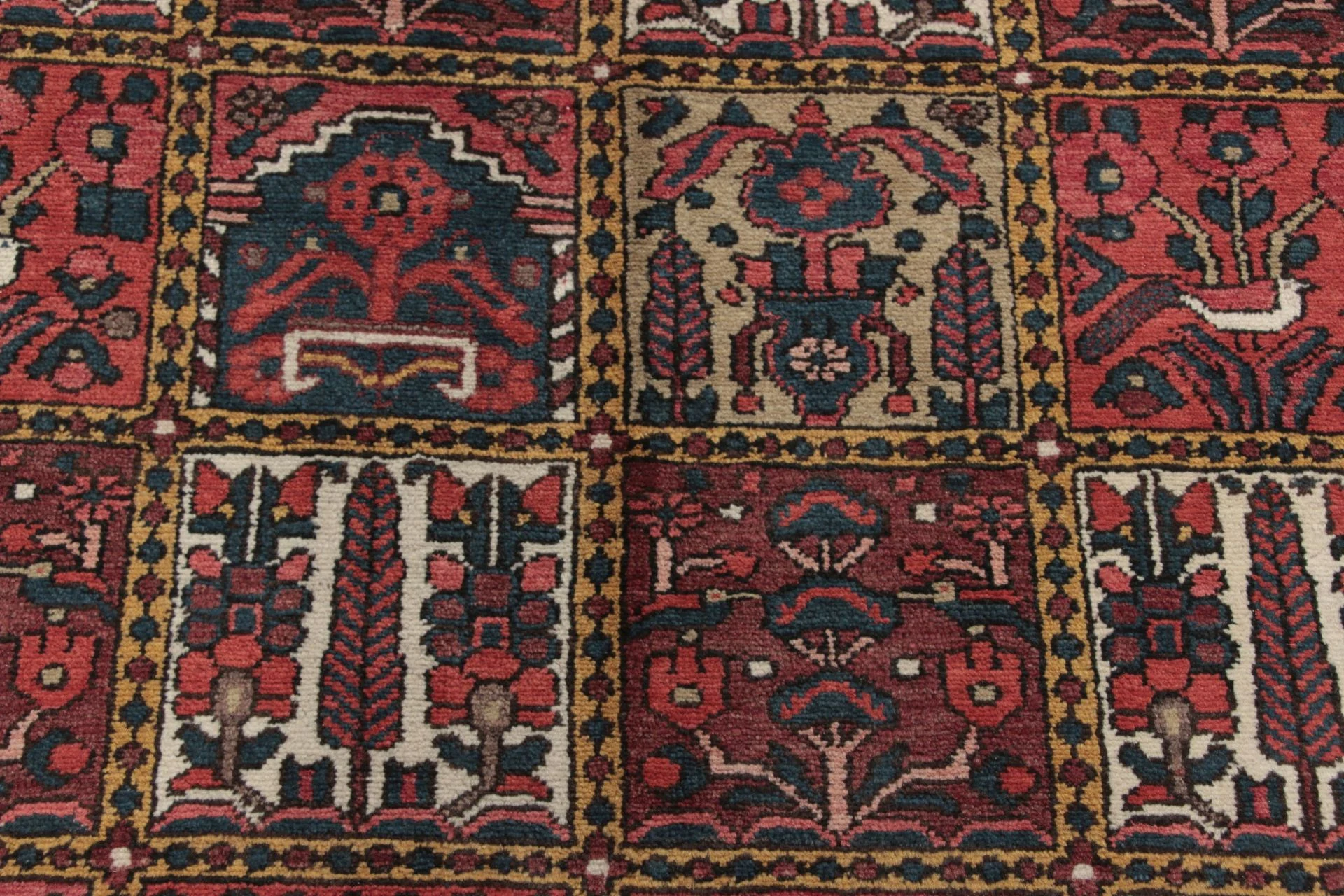 Bakhtiari Perserteppich 167 × 292 cm aus Wolle, handgeknüpft