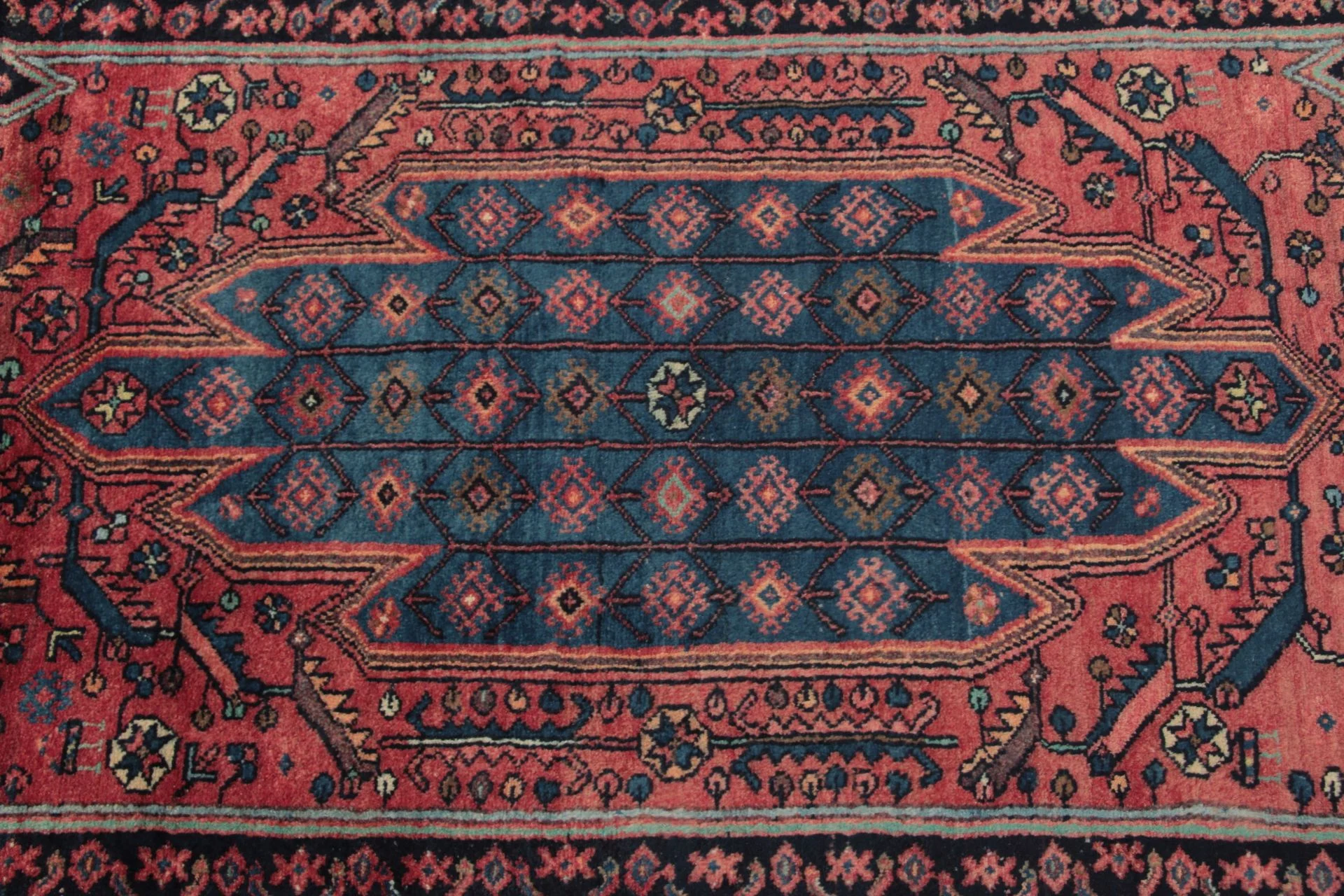 Bijar Perserteppich aus Iran, 156 × 285 cm