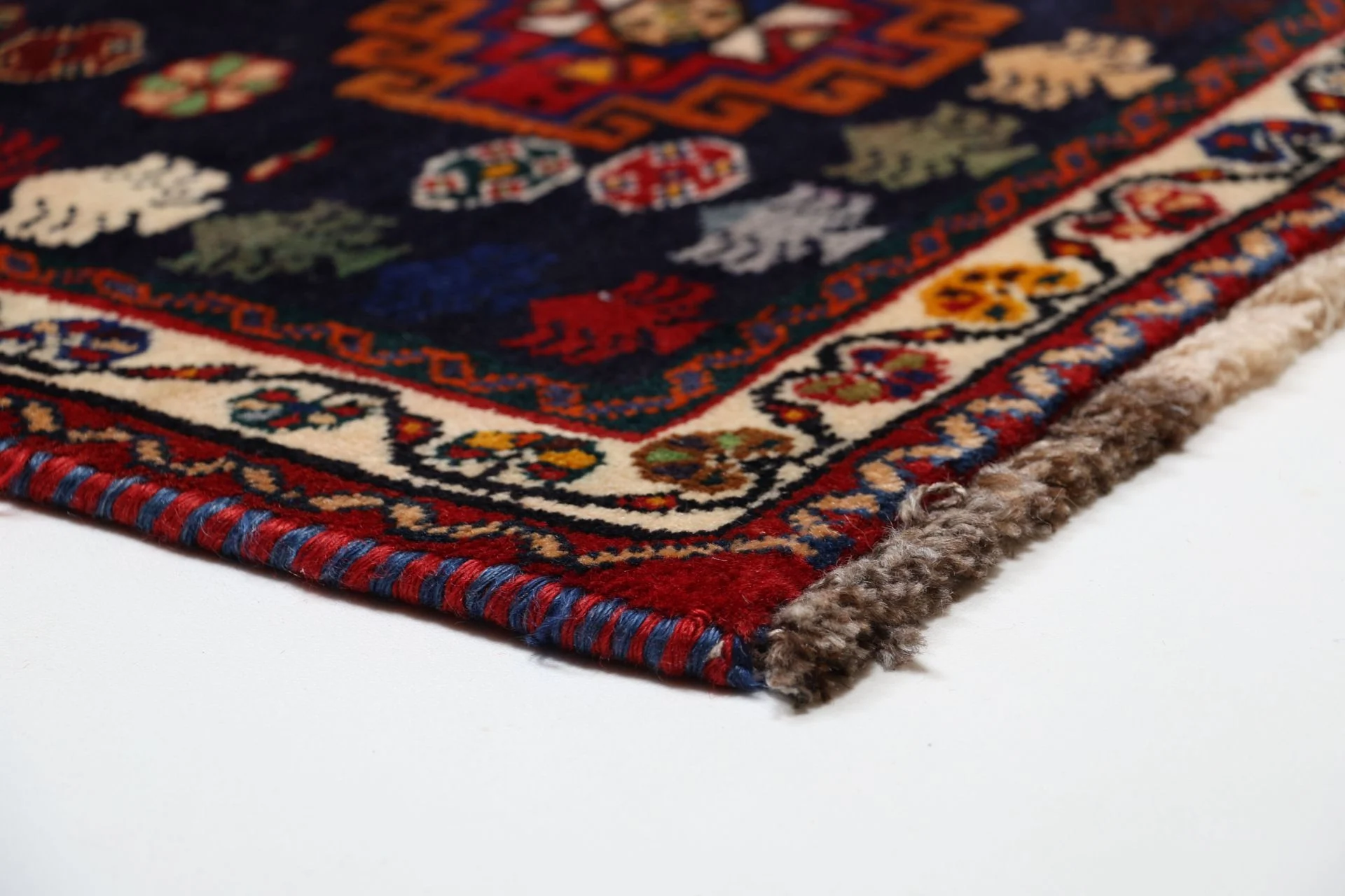 Qashqai Perserteppich aus Iran, 168 × 270 cm