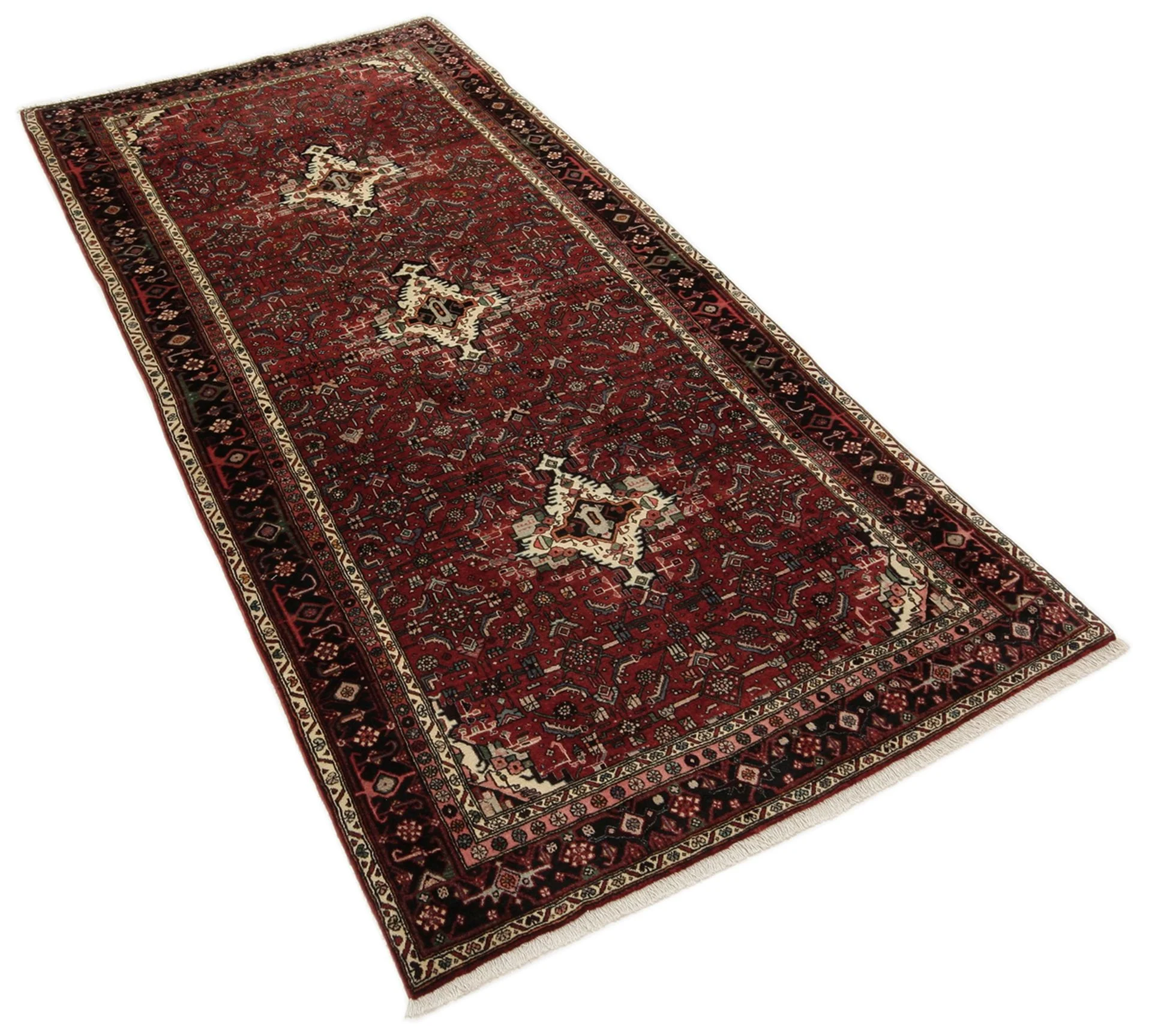 Bijar Perserteppich aus Iran, 152 × 319 cm