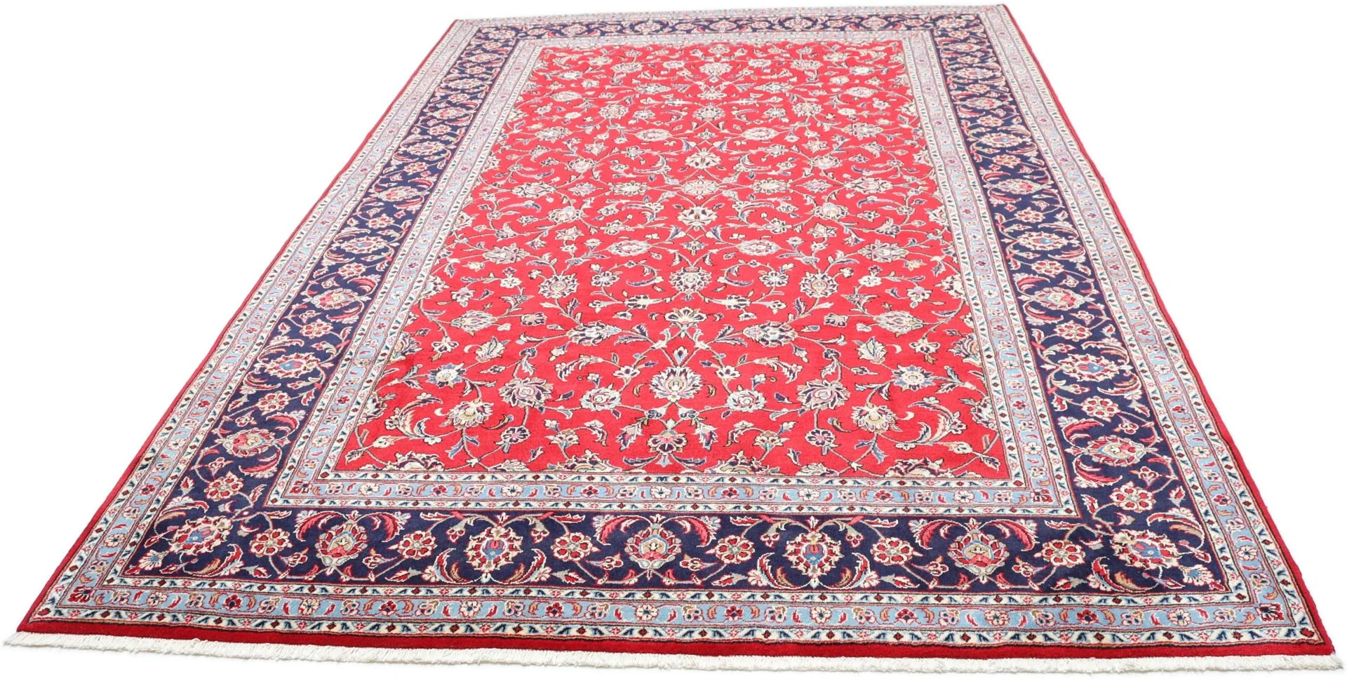 Kashan Perserteppich aus Iran, 200 × 296 cm