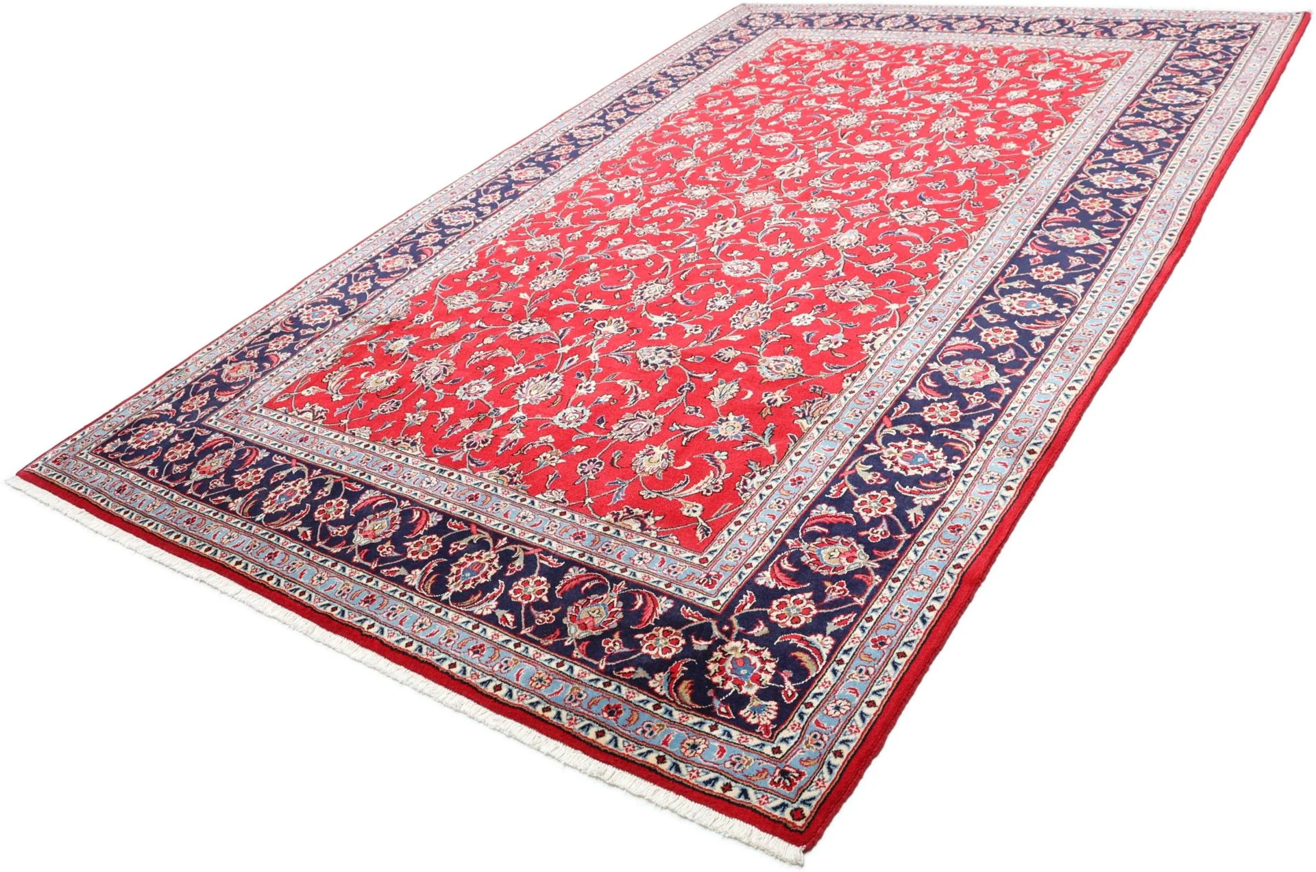 Kashan Perserteppich aus Iran, 200 × 296 cm