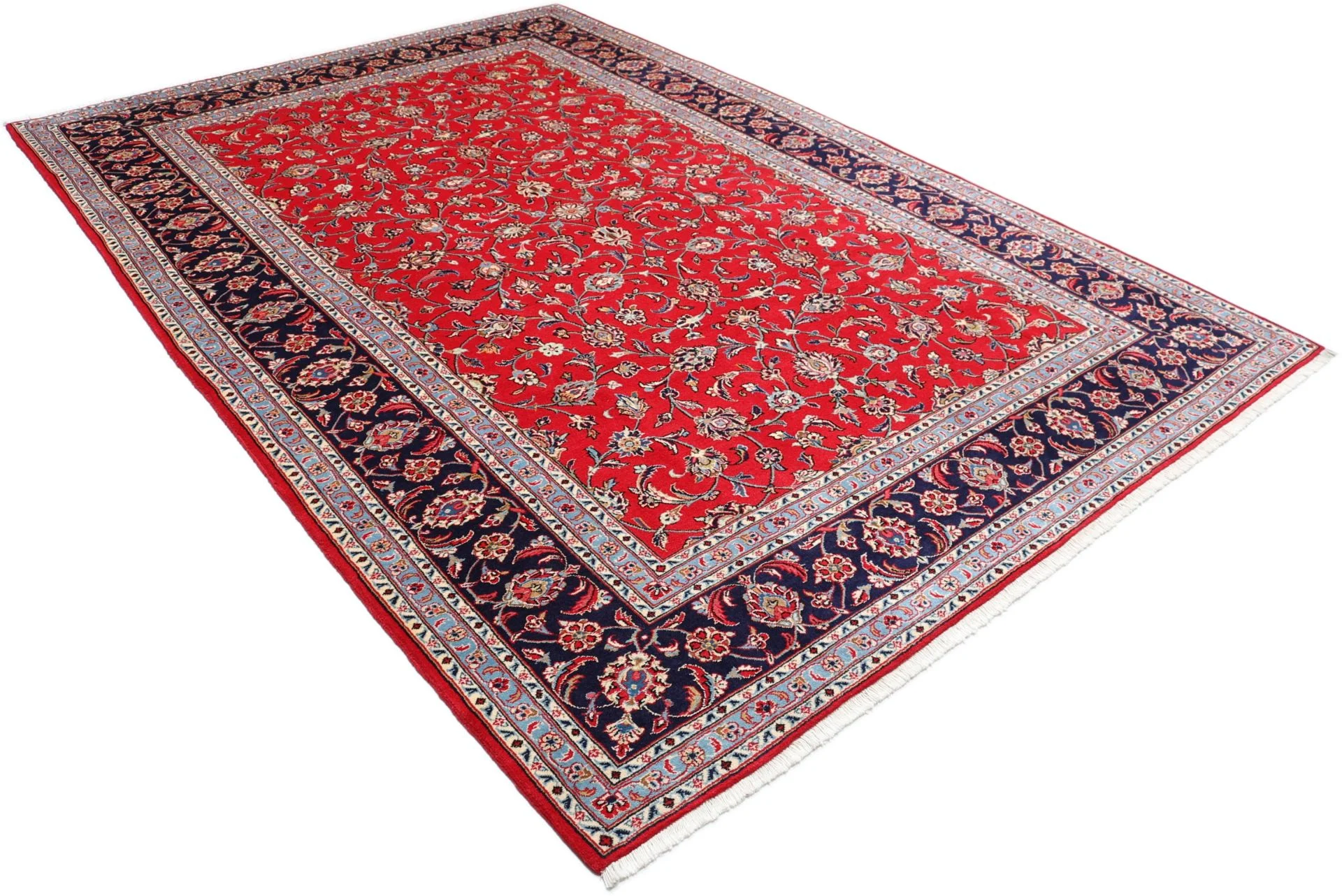 Kashan Perserteppich aus Iran, 200 × 296 cm