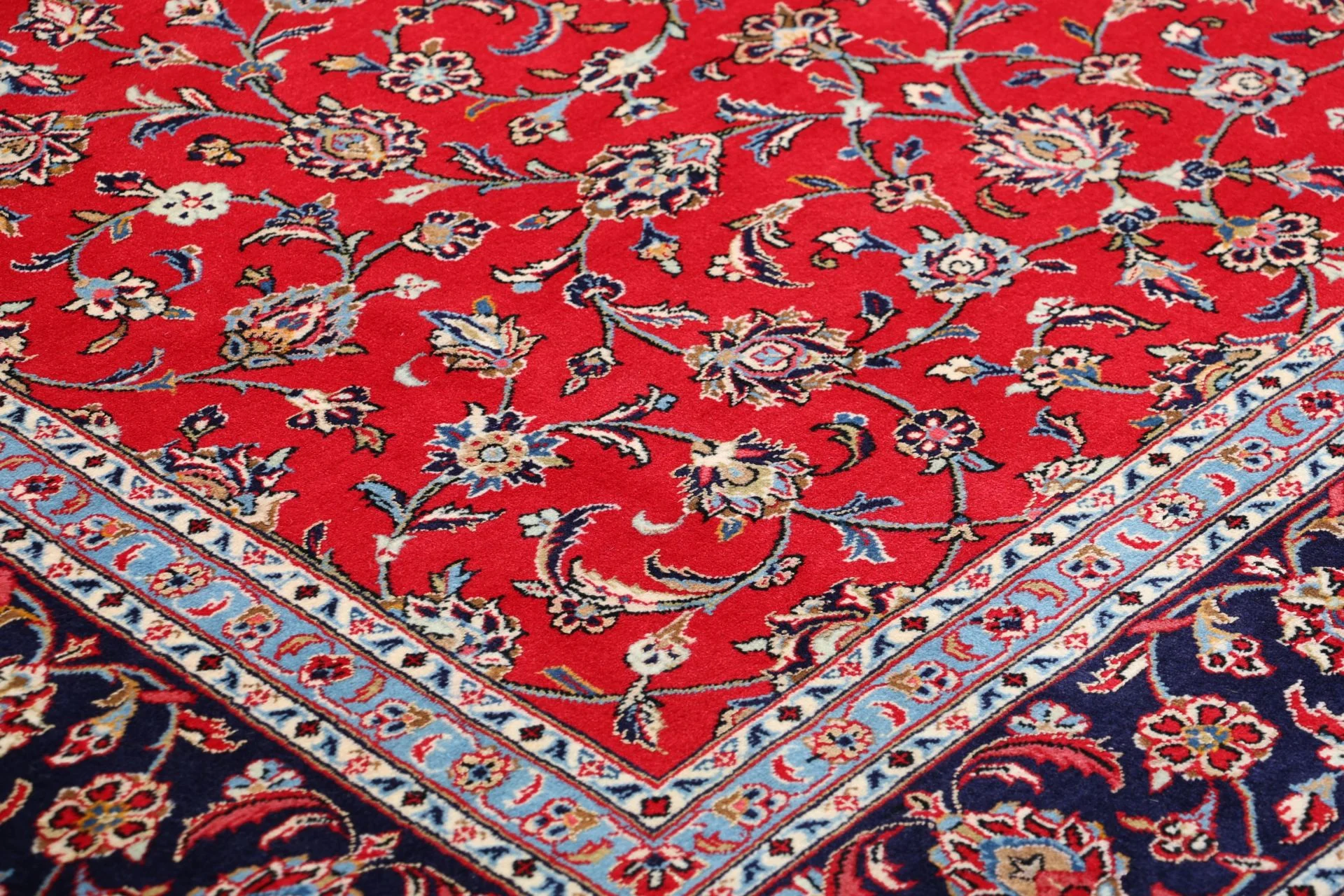 Kashan Perserteppich aus Iran, 200 × 296 cm