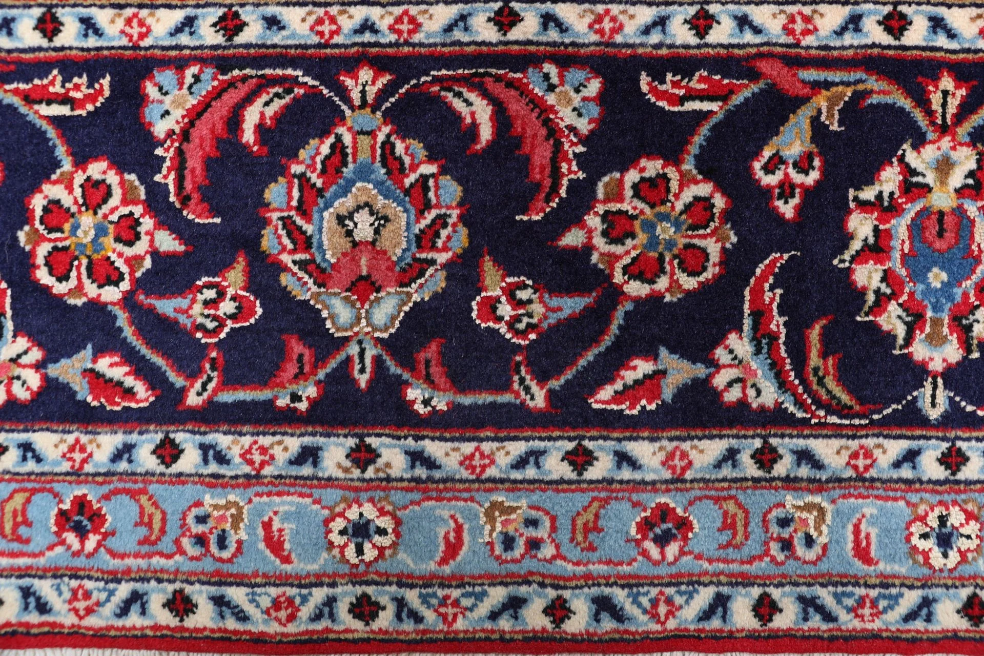 Kashan Perserteppich aus Iran, 200 × 296 cm
