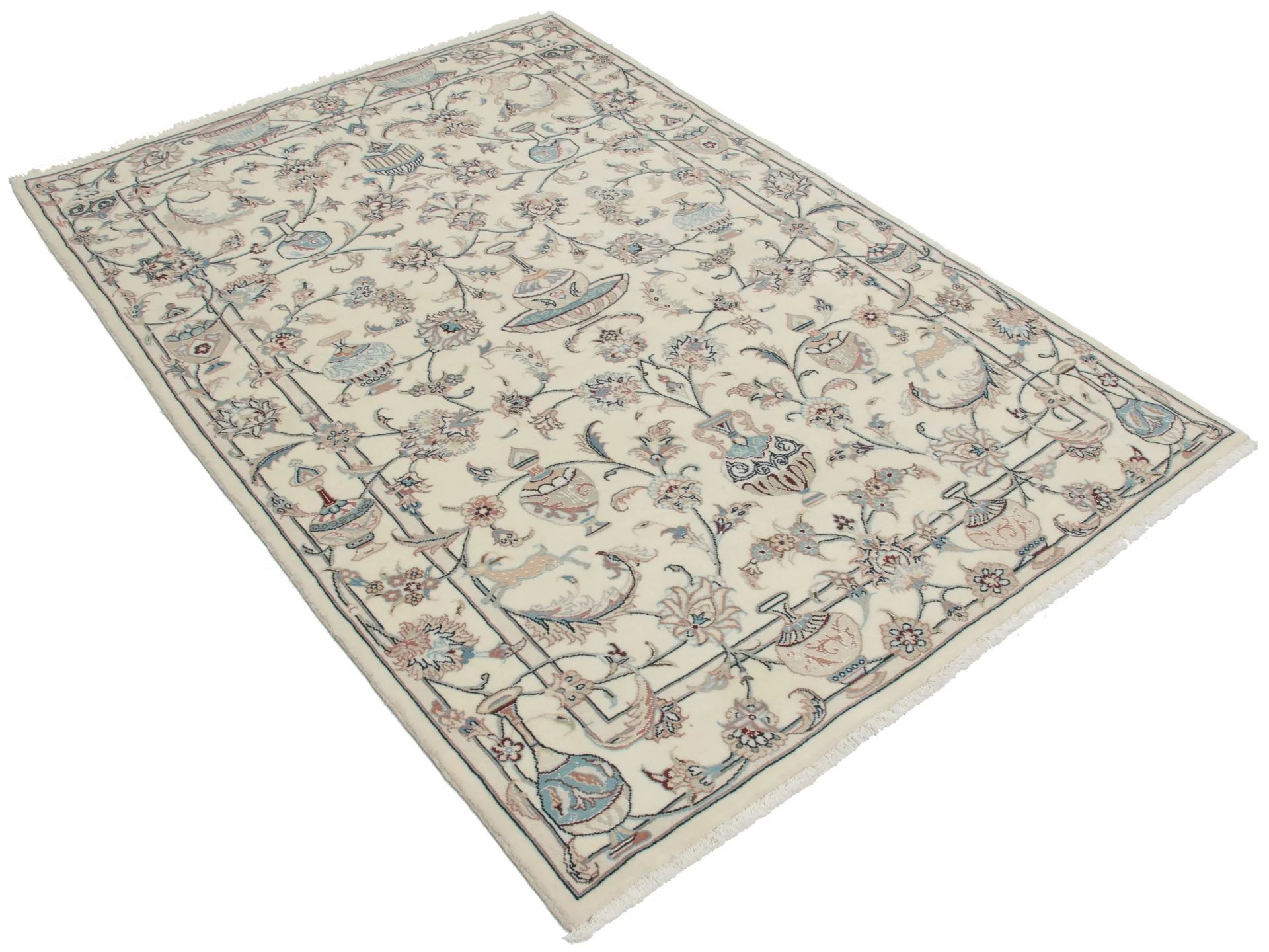 Kashmar Perserteppich aus Iran, 140 × 205 cm