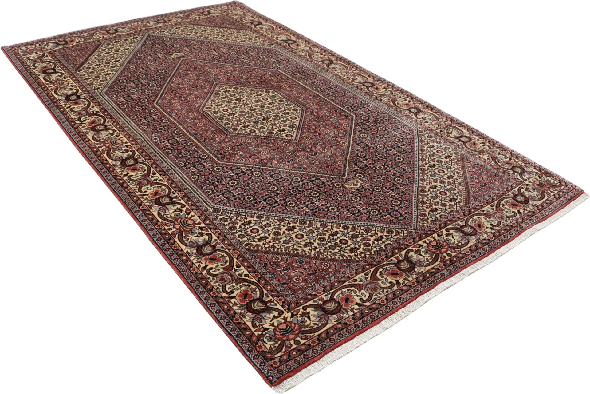 Handgeknüpfter Bijar Perserteppich 155 × 260 cm