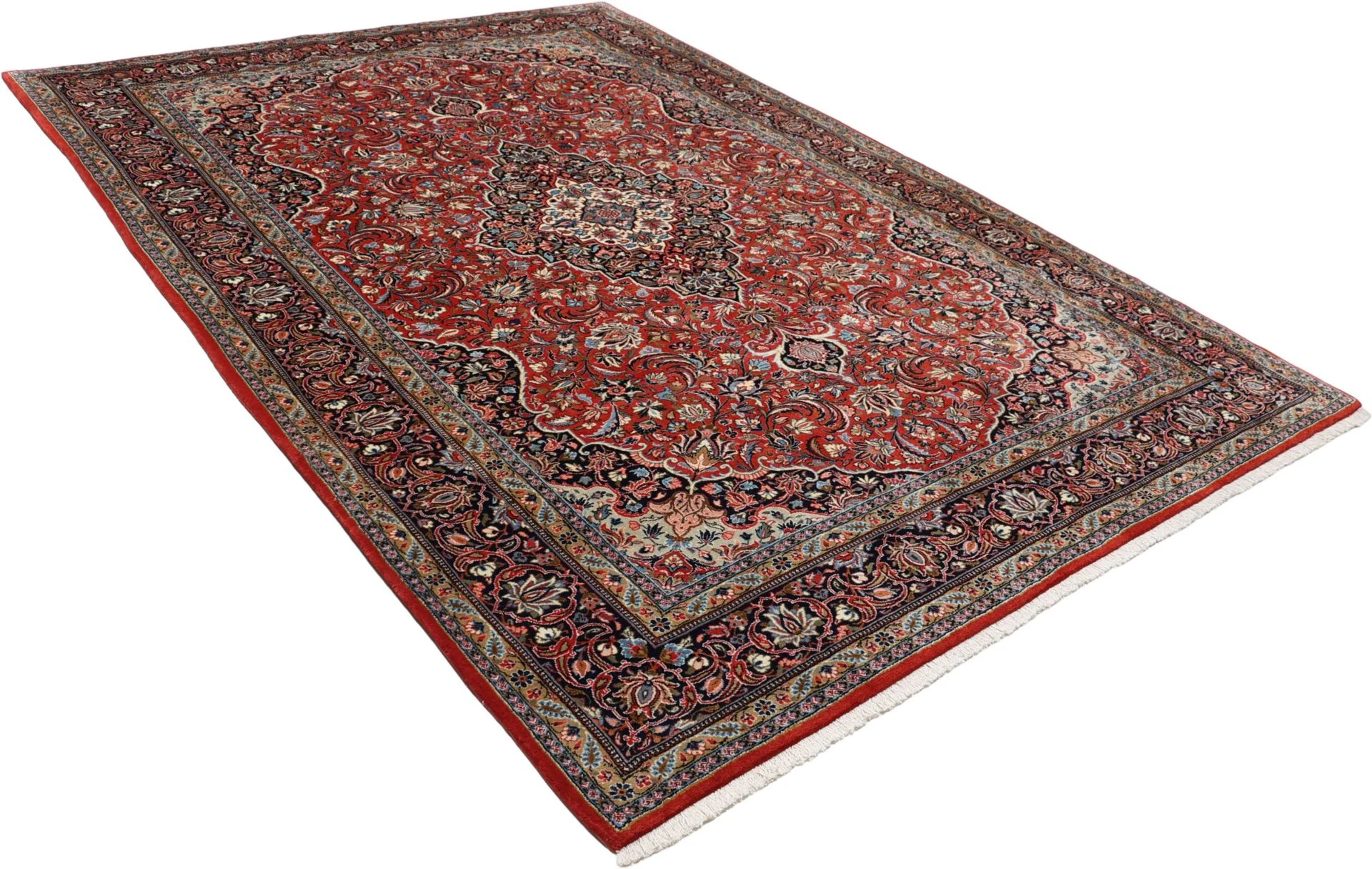 Handgeknüpfter Sarough Perserteppich 202 × 286 cm