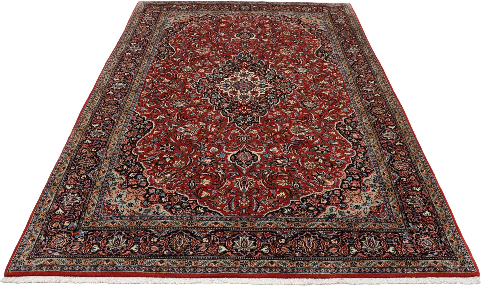 Handgeknüpfter Sarough Perserteppich 202 × 286 cm