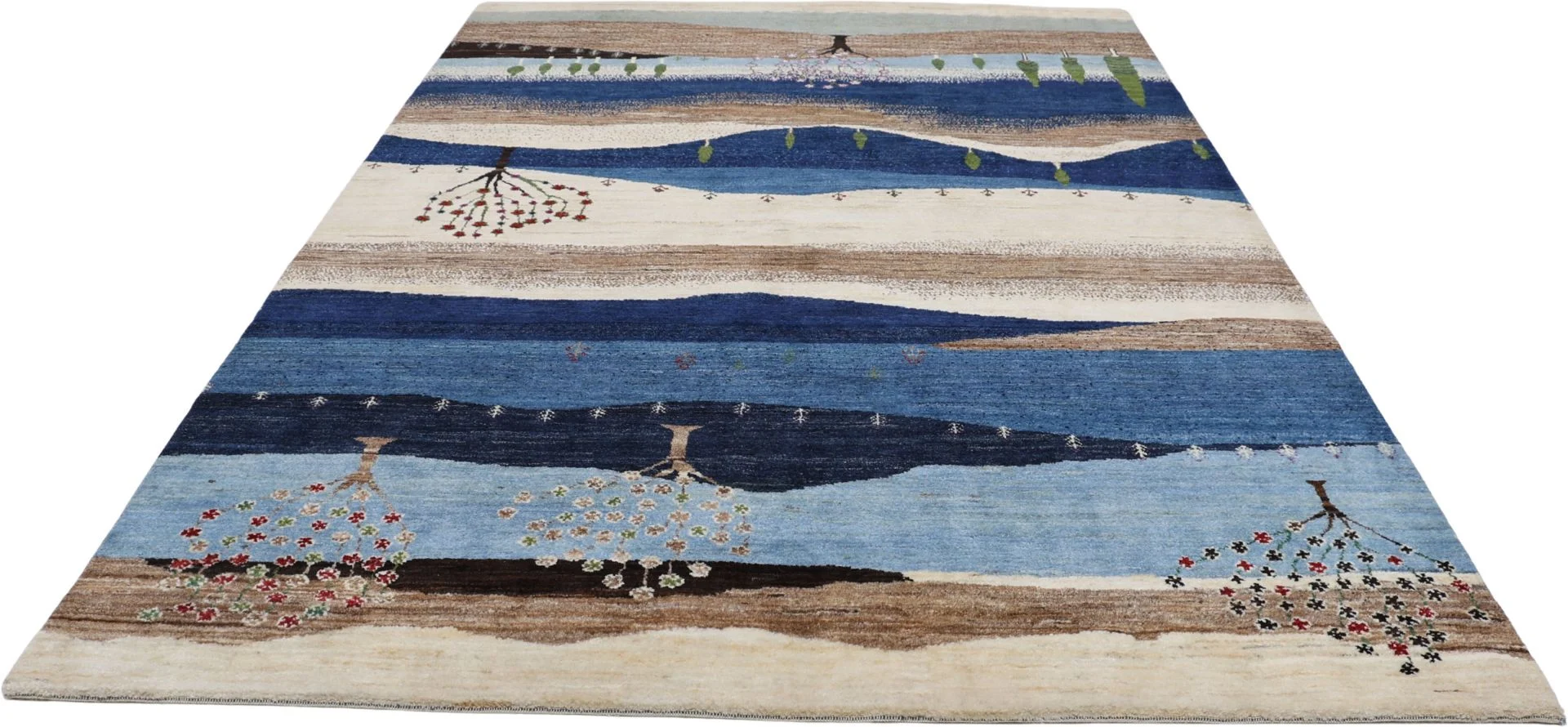 Loribaft Orientteppich 171 × 244 cm aus Wolle, handgeknüpft