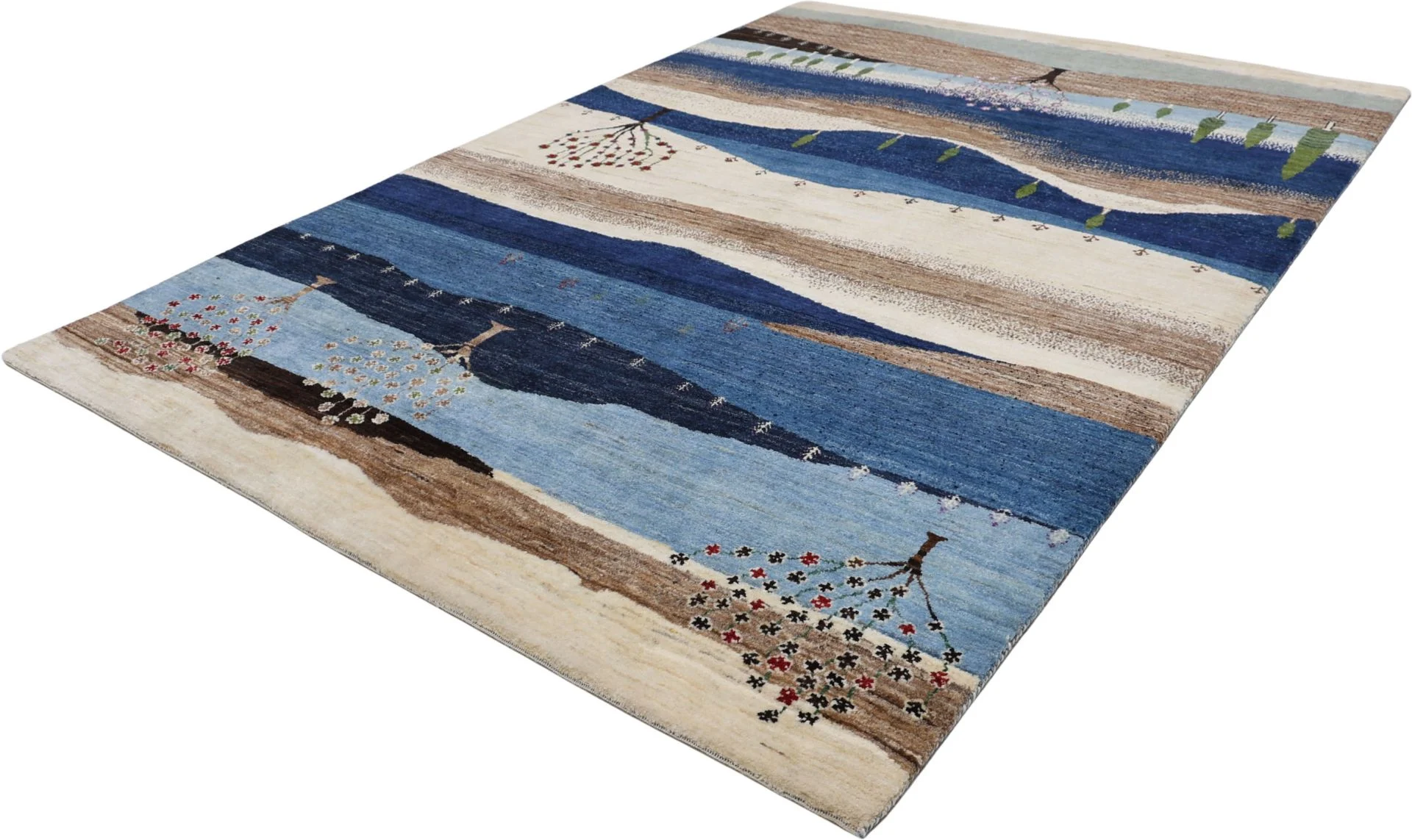 Loribaft Orientteppich 171 × 244 cm aus Wolle, handgeknüpft