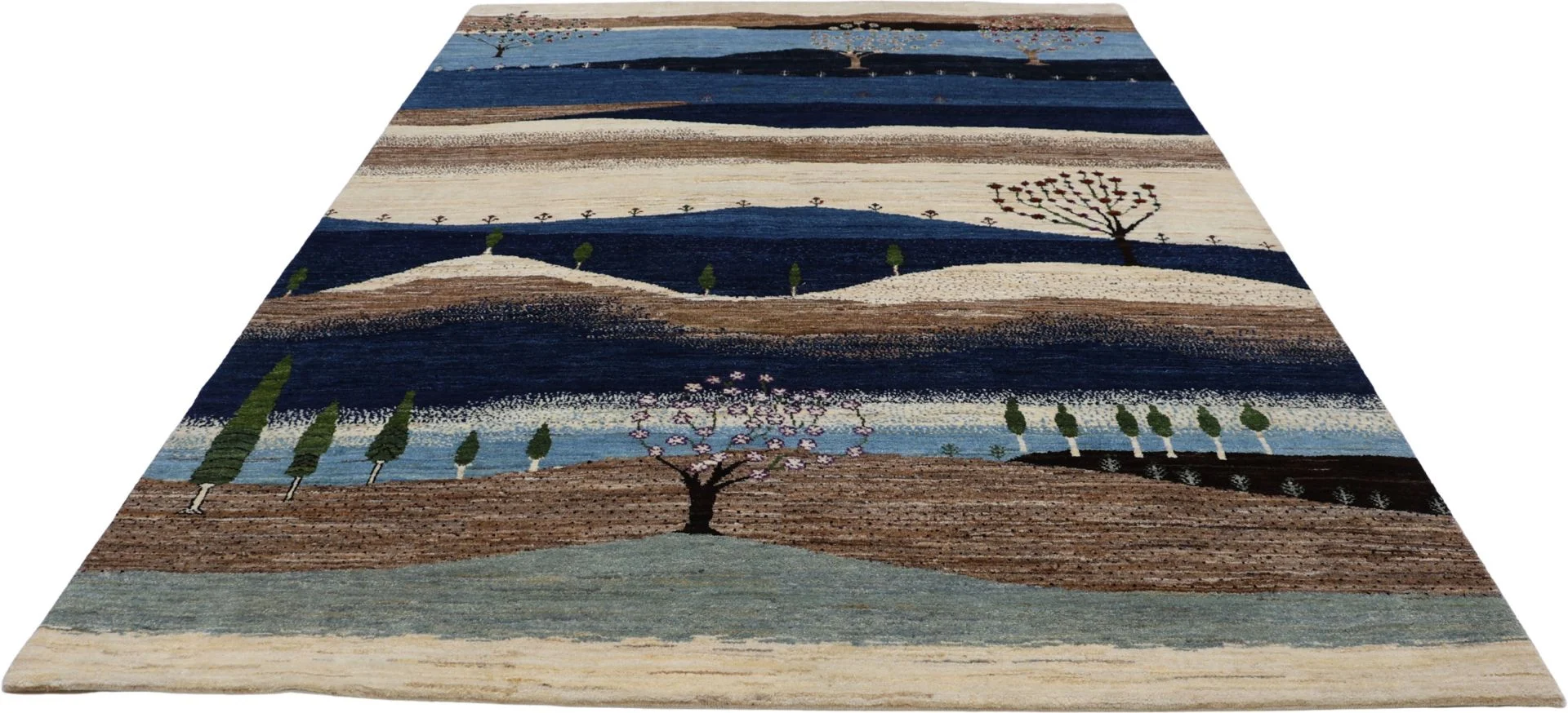 Loribaft Orientteppich 171 × 244 cm aus Wolle, handgeknüpft