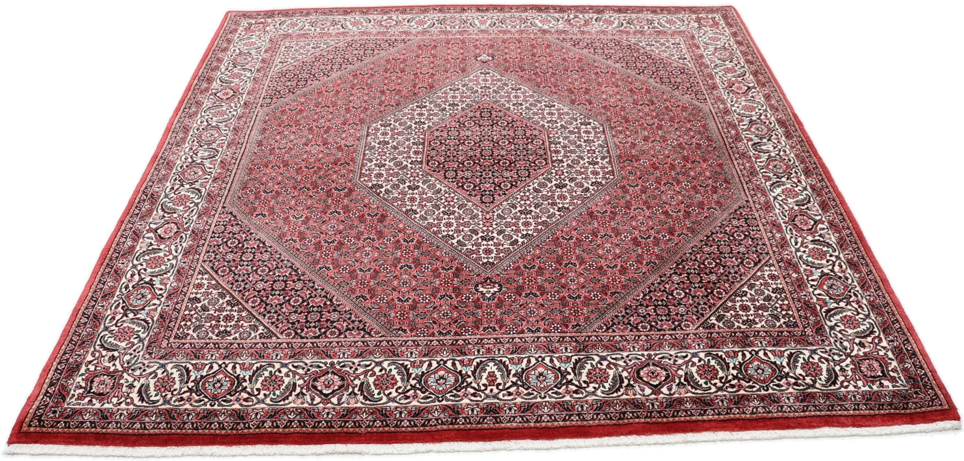 perserteppich-bidjar-210-x-210-cm-schurwolle-handgeknupft-1 Bijar Perserteppich 210 × 210 cm aus Wolle, handgeknüpft