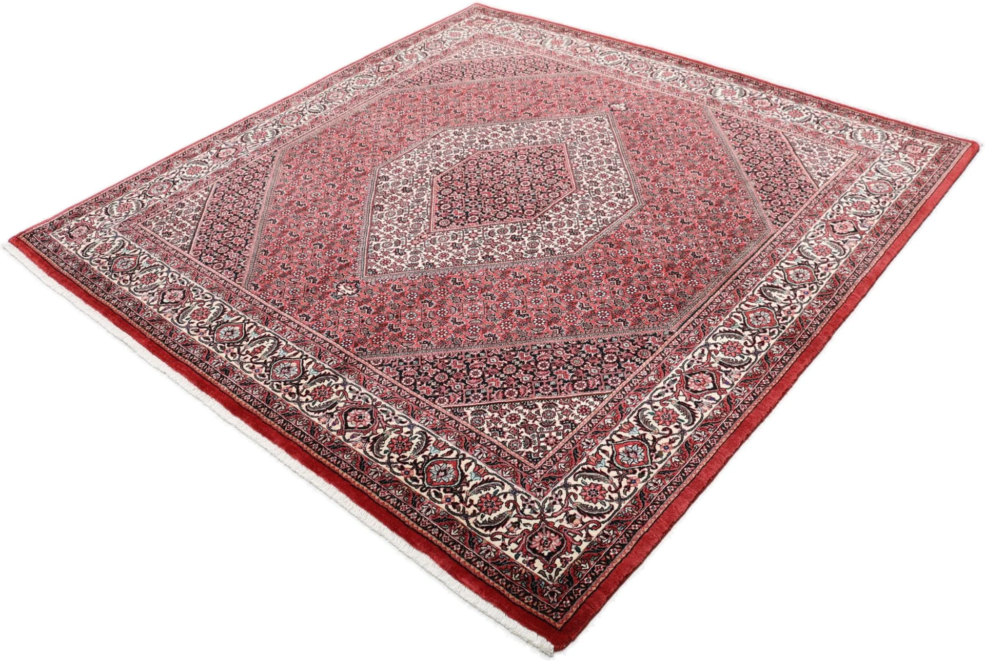 perserteppich-bidjar-210-x-210-cm-schurwolle-handgeknupft-2 Bijar Perserteppich 210 × 210 cm aus Wolle, handgeknüpft