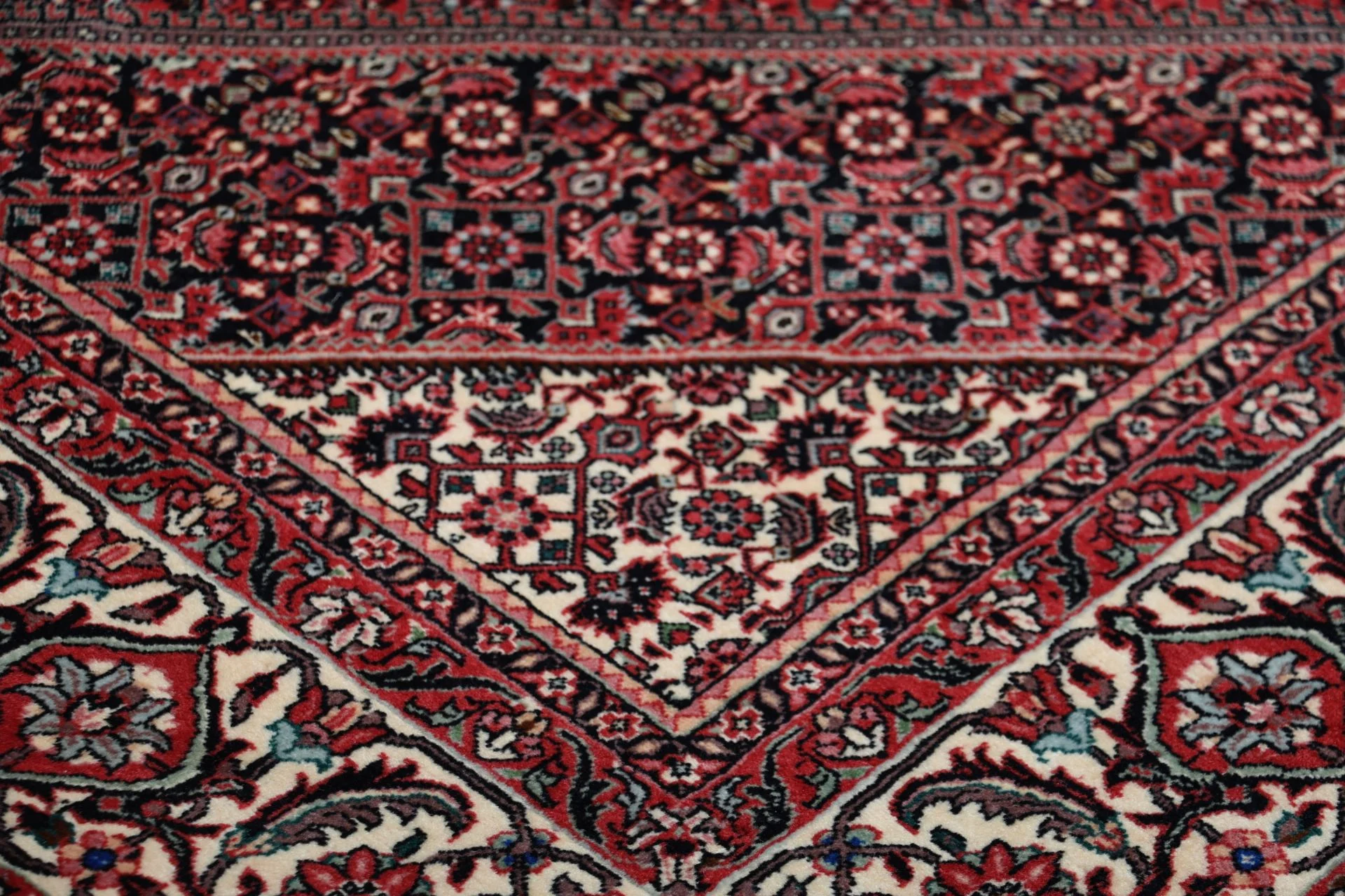 perserteppich-bidjar-210-x-210-cm-schurwolle-handgeknupft-4 Bijar Perserteppich 210 × 210 cm aus Wolle, handgeknüpft