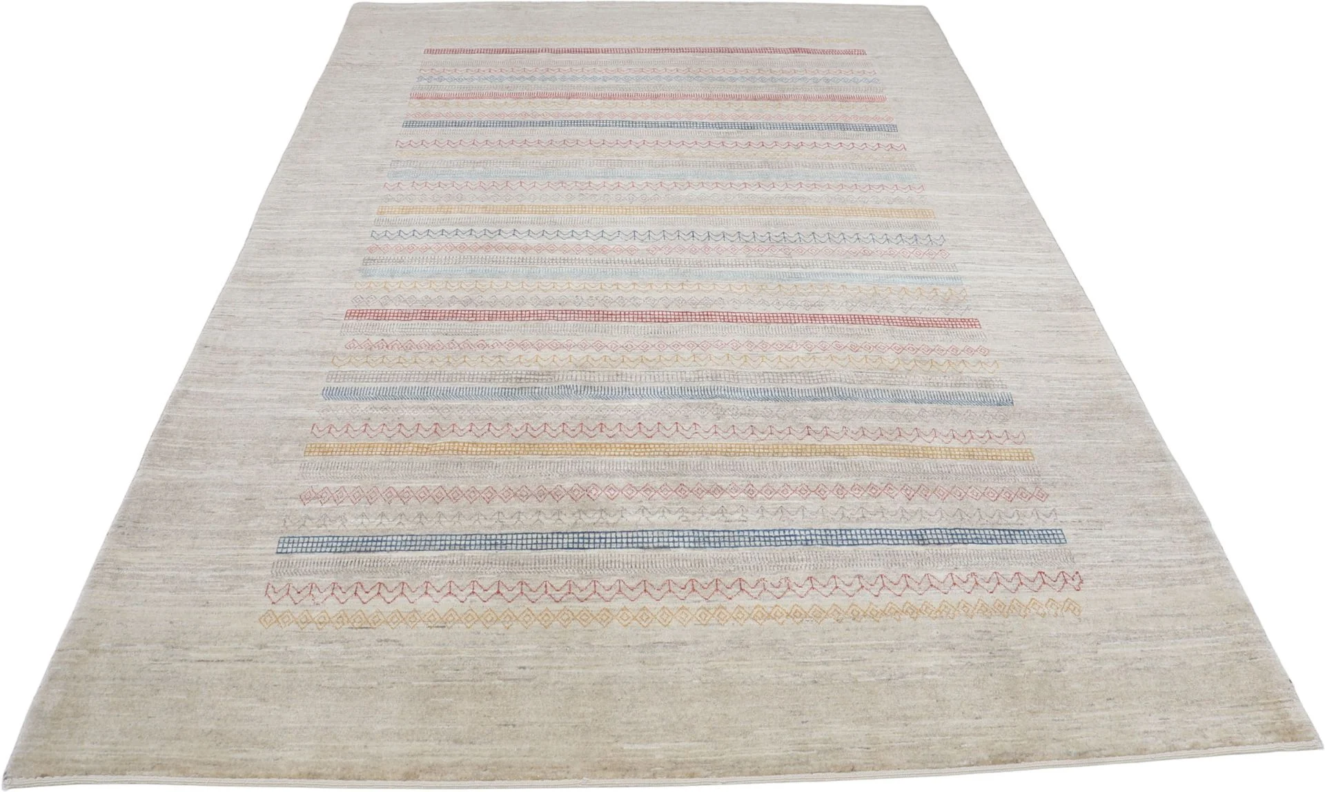 Loribaft Perserteppich 200 × 290 cm aus Wolle, handgeknüpft