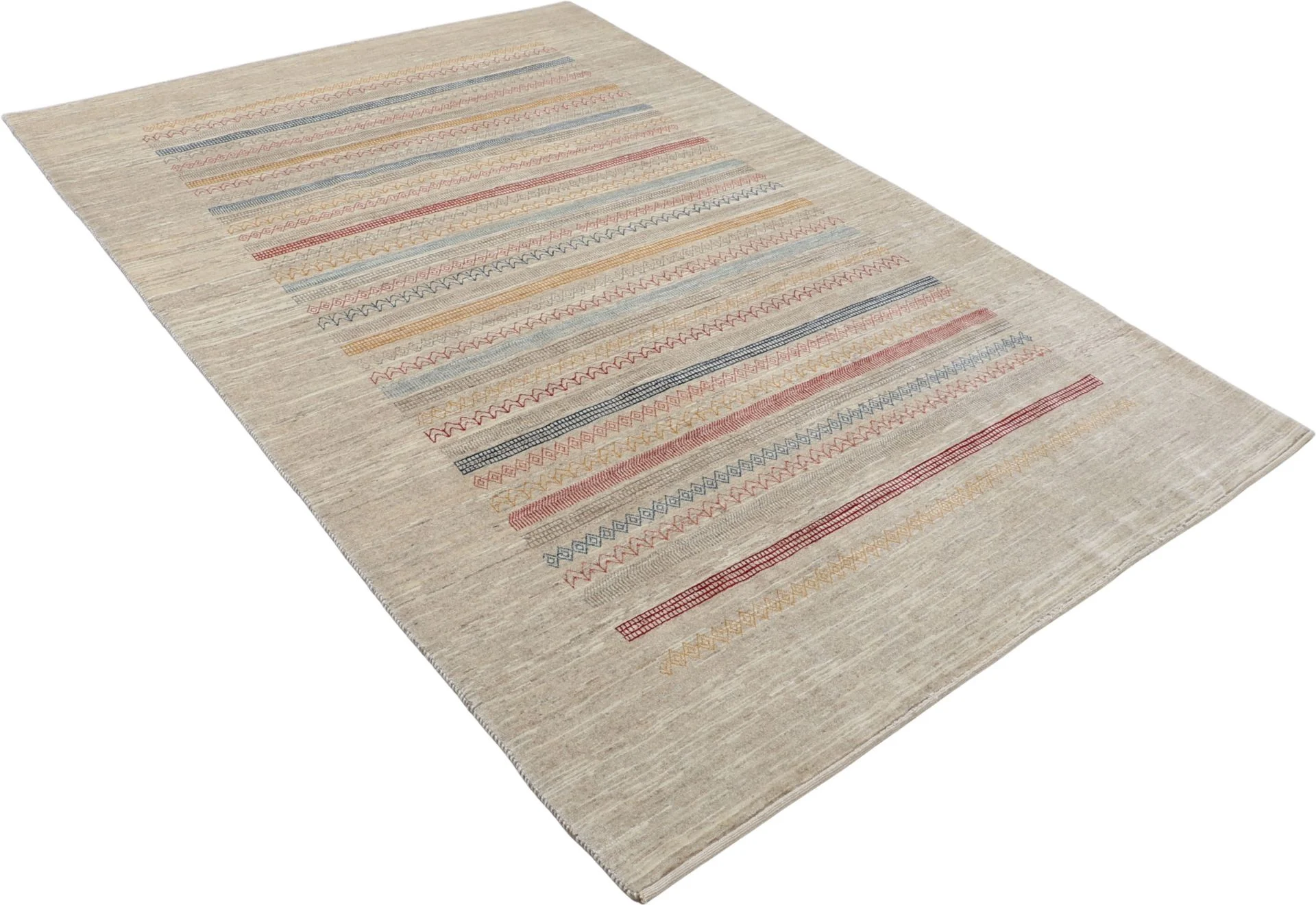 Loribaft Perserteppich 200 × 290 cm aus Wolle, handgeknüpft