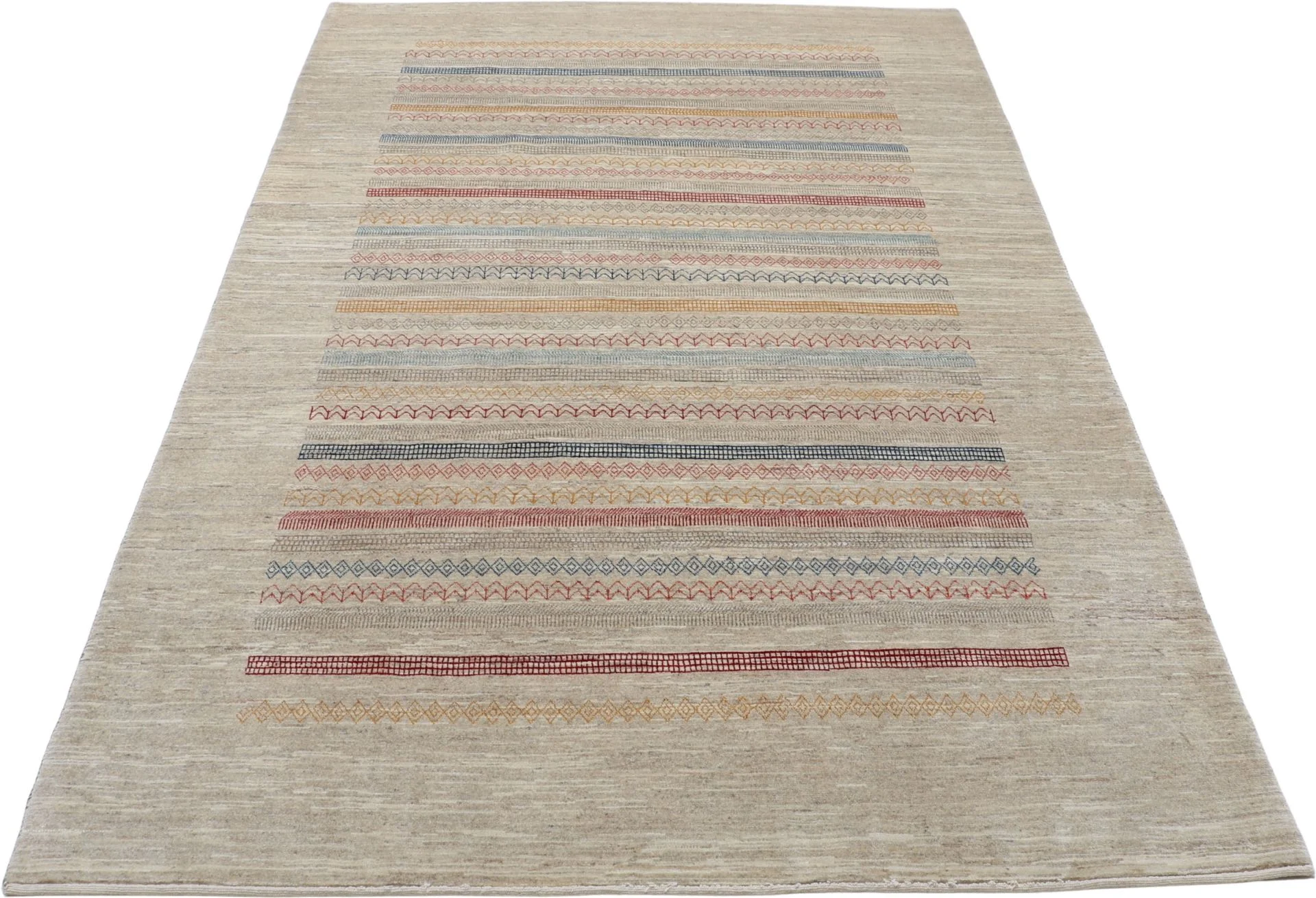 Loribaft Perserteppich 200 × 290 cm aus Wolle, handgeknüpft