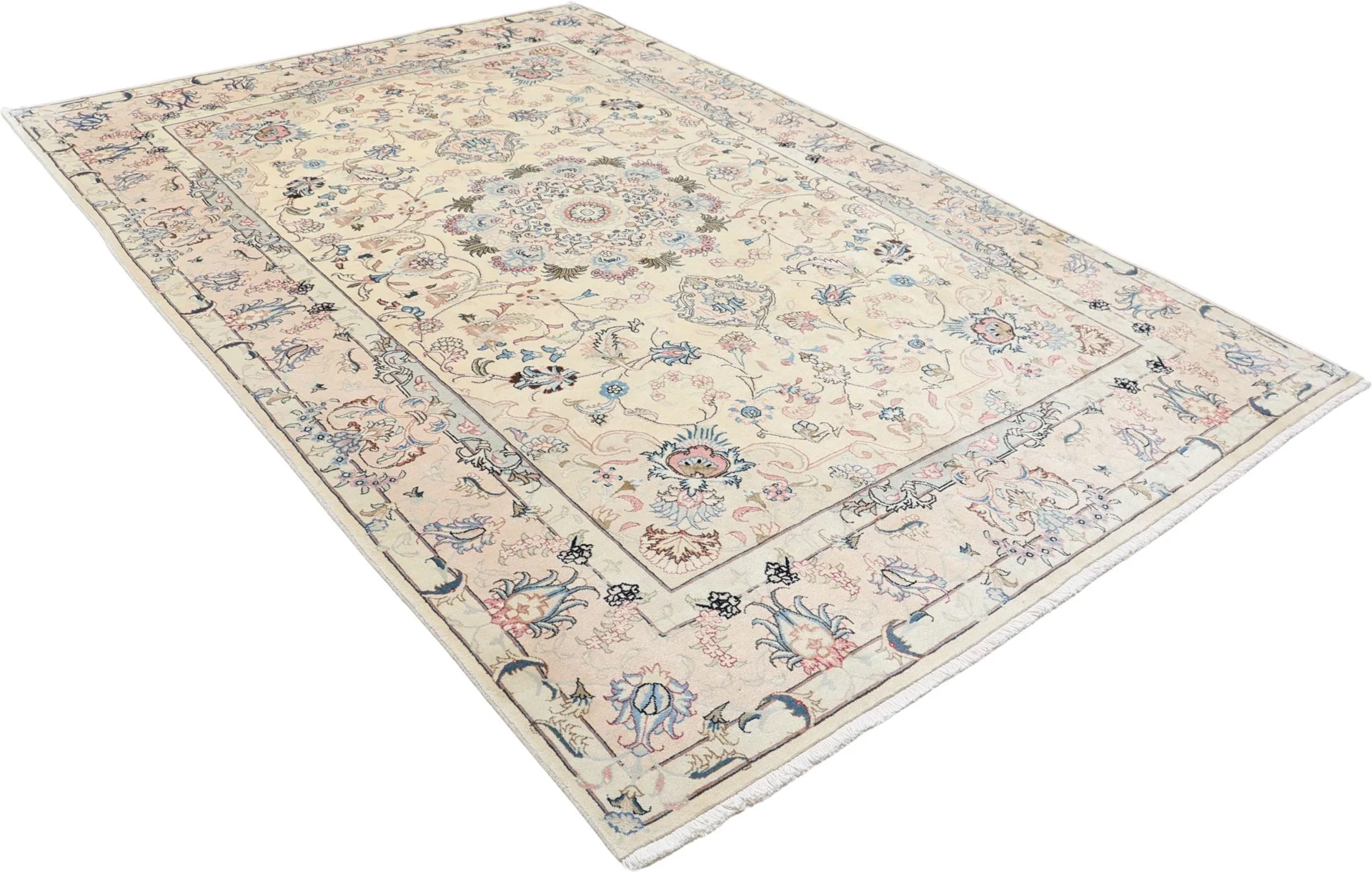 Handgeknüpfter Kashmar Perserteppich, 195 × 290 cm, Wolle