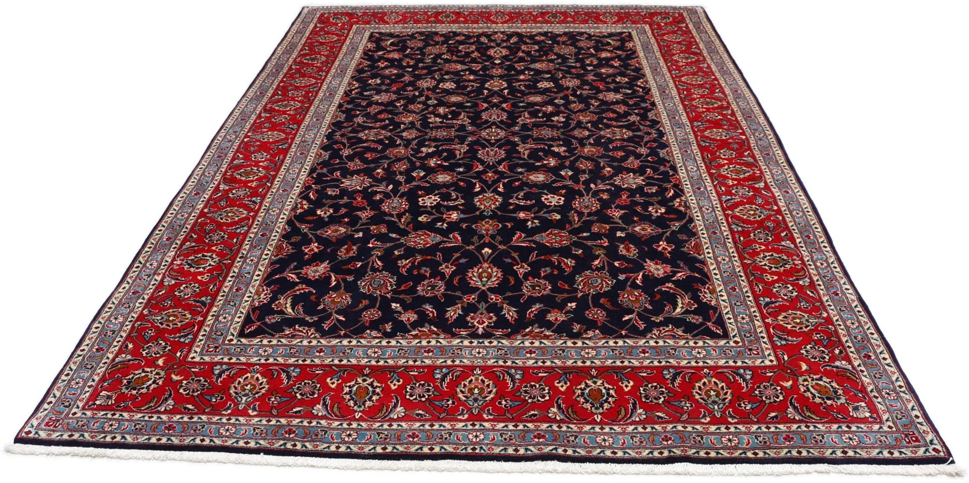 perserteppich-kashan-200-x-287-cm-schurwolle-handgeknupft-6 Handgeknüpfter Kashan Perserteppich, 200 × 287 cm, Wolle