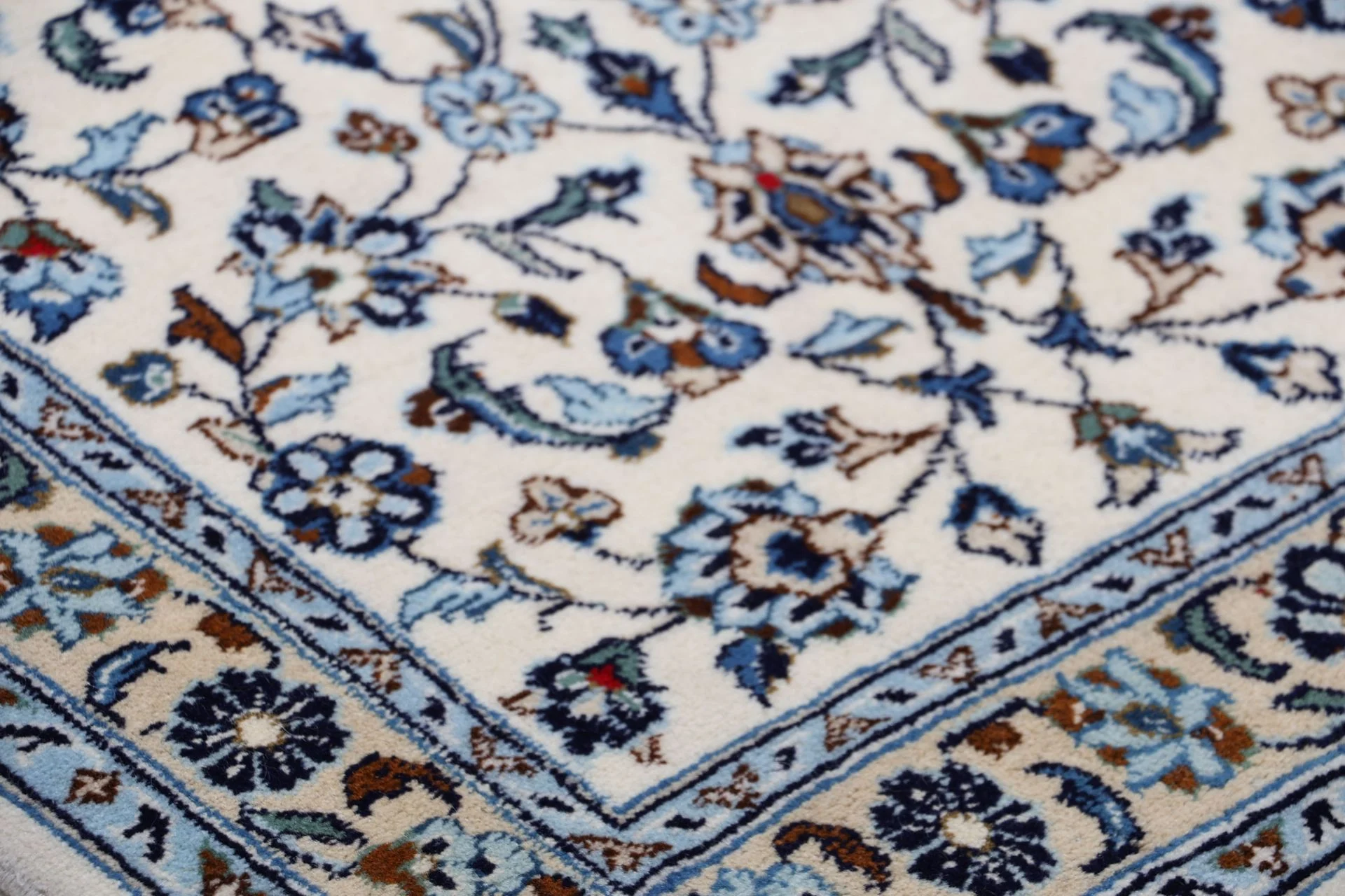 Handgeknüpfter Kashan Perserteppich, 72 × 294 cm, Wolle