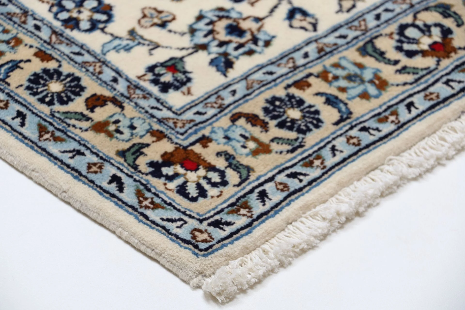 Handgeknüpfter Kashan Perserteppich, 72 × 294 cm, Wolle