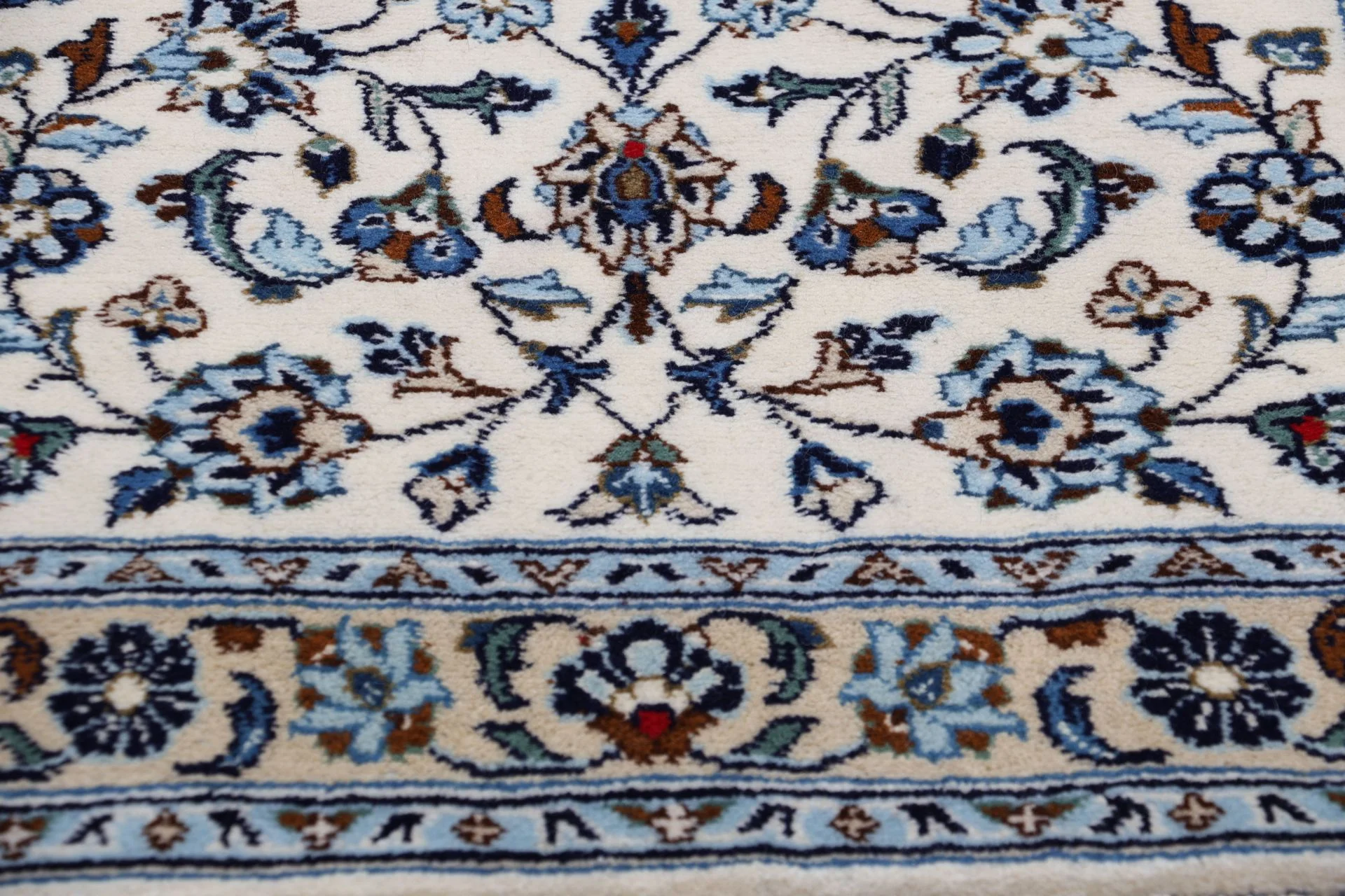 Handgeknüpfter Kashan Perserteppich, 72 × 294 cm, Wolle