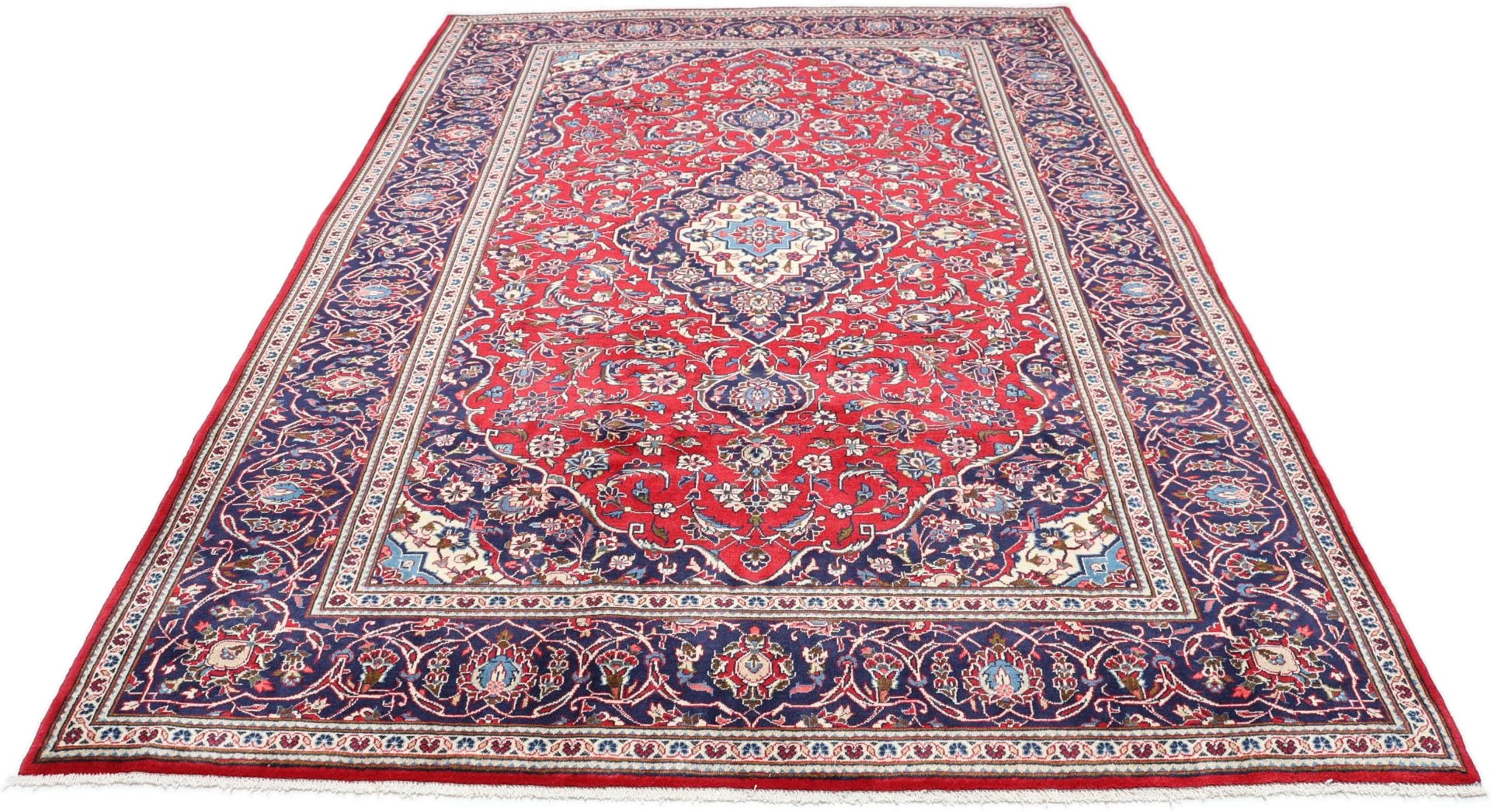 perserteppich-kashan-200-x-295-cm-schurwolle-handgeknupft-neu-2 Kashan Perserteppich 200 × 295 cm aus Wolle, handgeknüpft