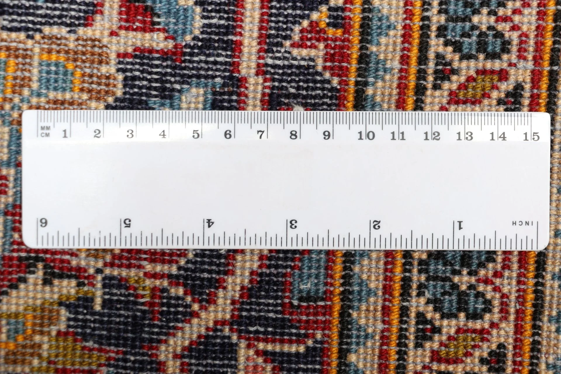 Handgeknüpfter Kashan Perserteppich 198 × 293 cm