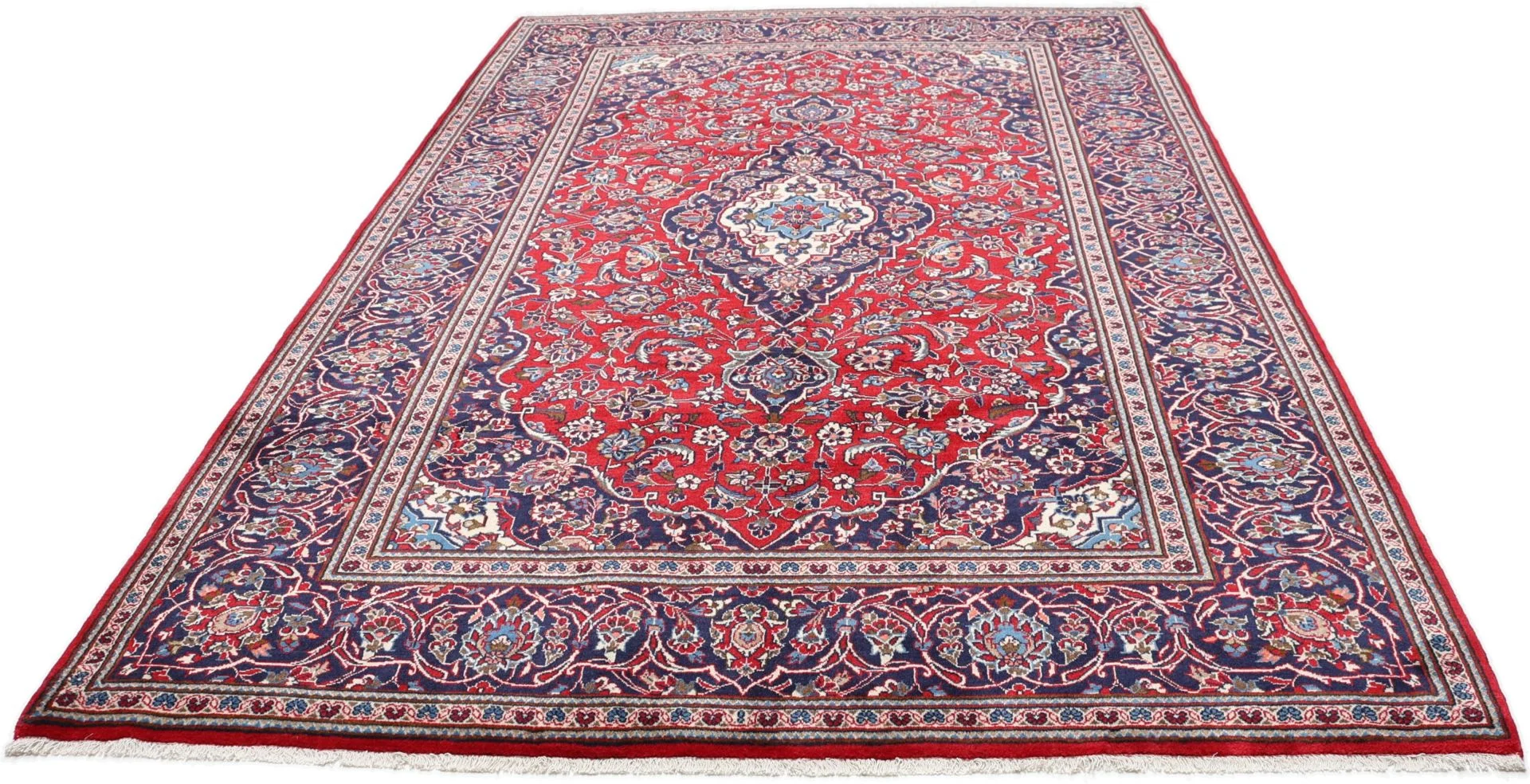 perserteppich-kashan-195-x-304-cm-schurwolle-handgeknupft-2 Handgeknüpfter Kashan Perserteppich, 195 × 304 cm, Wolle