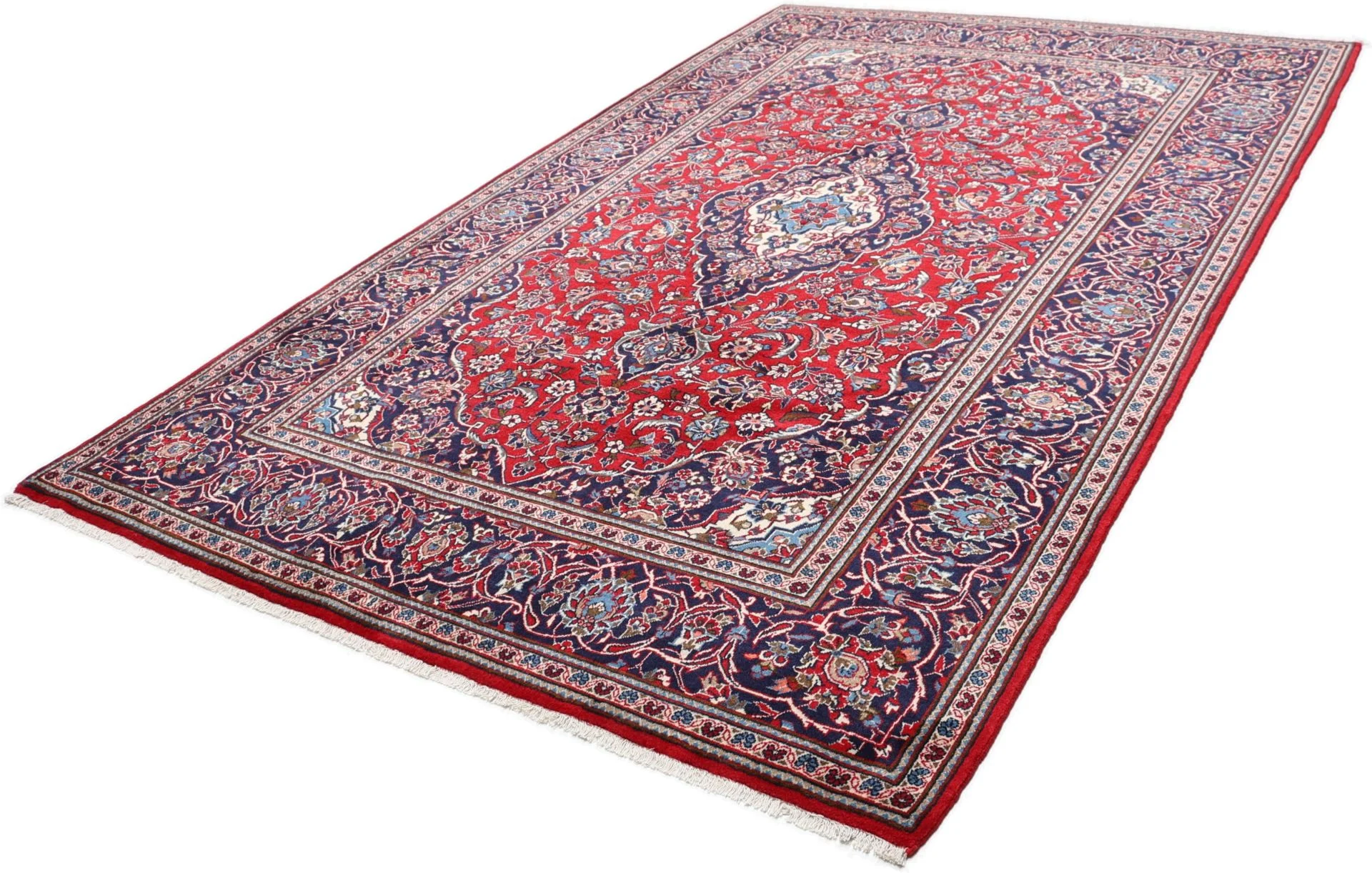 perserteppich-kashan-195-x-304-cm-schurwolle-handgeknupft-4 Handgeknüpfter Kashan Perserteppich, 195 × 304 cm, Wolle