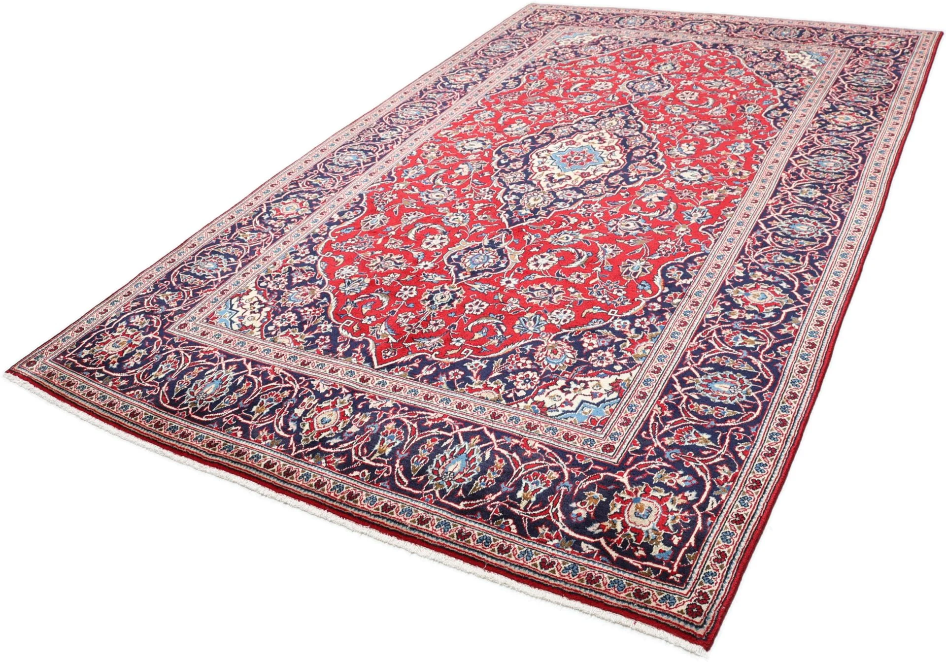 perserteppich-kashan-195-x-300-cm-schurwolle-handgeknupft-4 Handgeknüpfter Kashan Perserteppich, 195 × 300 cm, Wolle