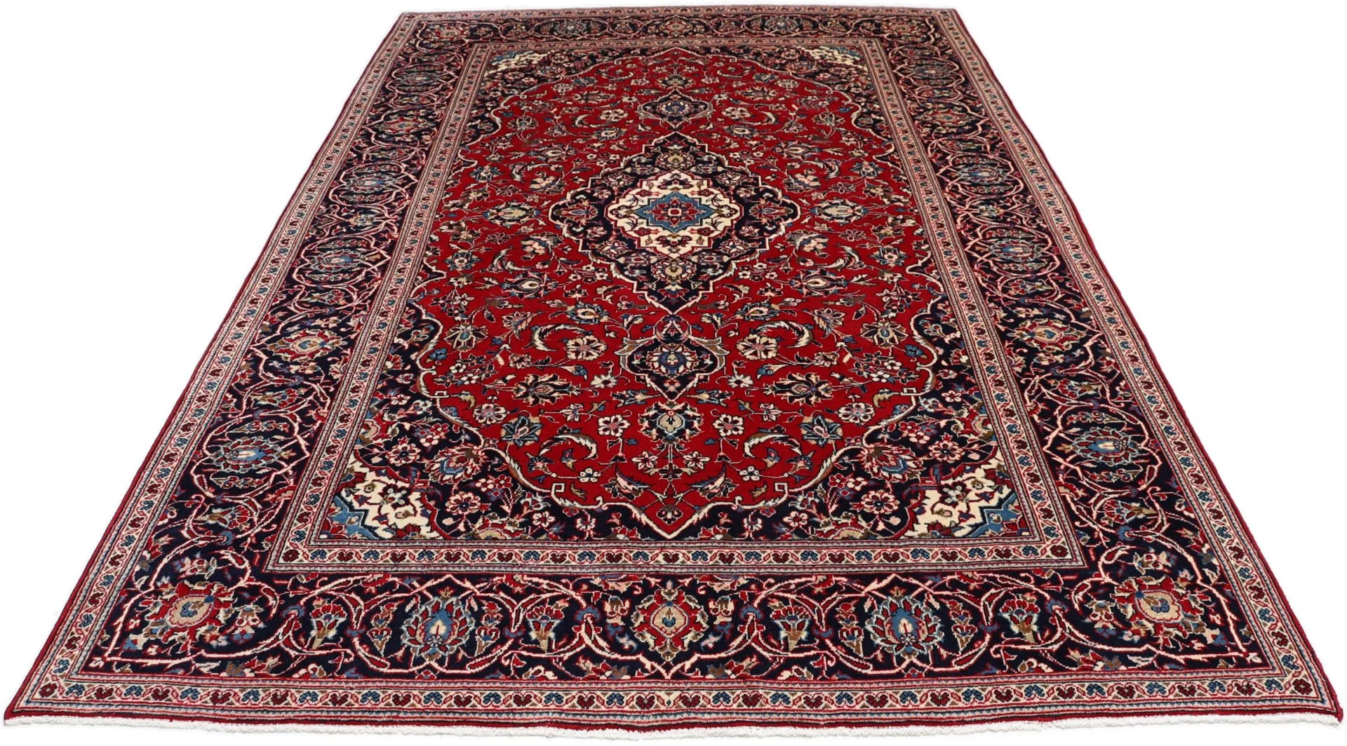 perserteppich-kashan-195-x-300-cm-schurwolle-handgeknupft-12 Handgeknüpfter Kashan Perserteppich, 195 × 300 cm, Wolle
