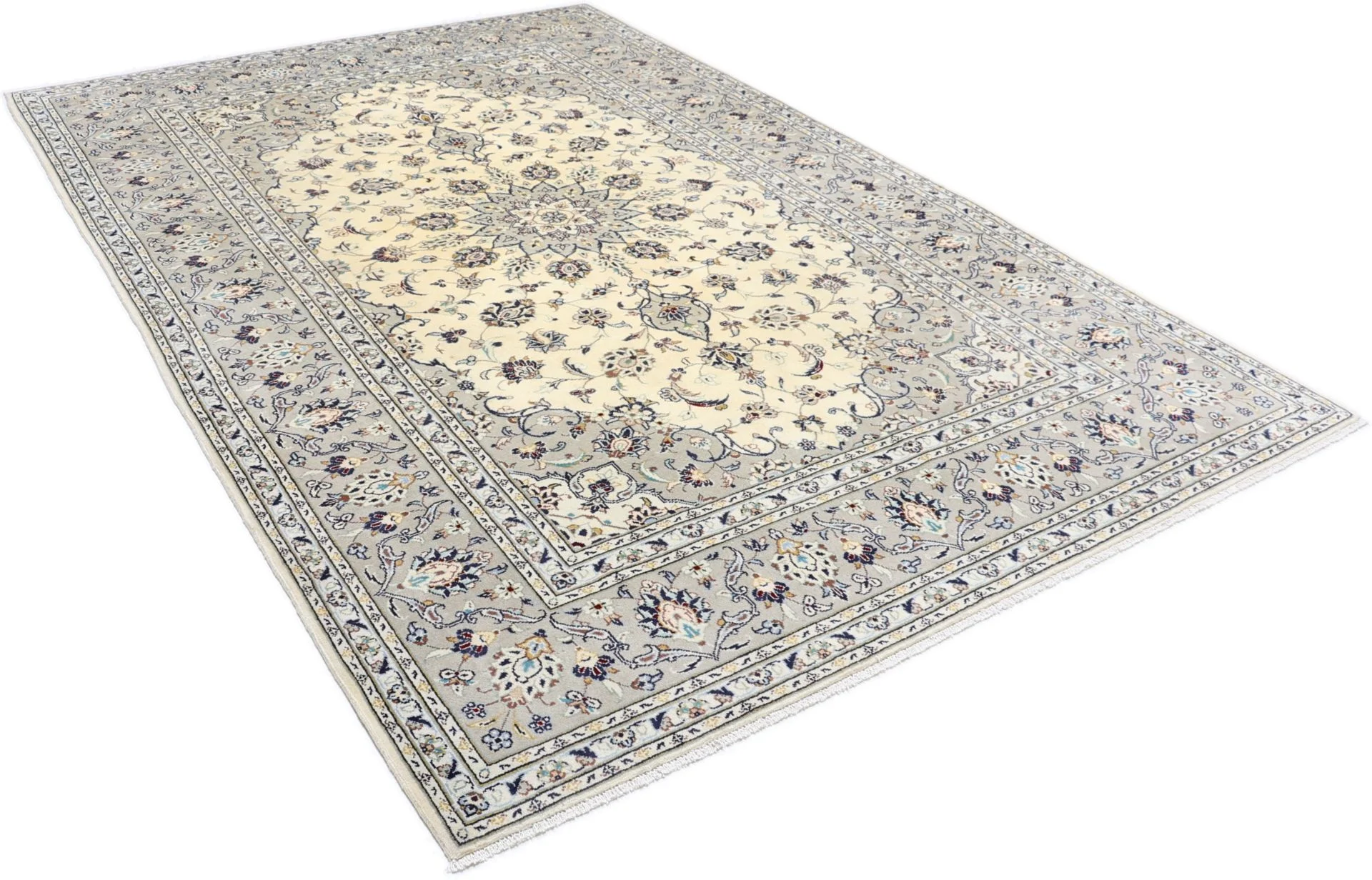 perserteppich-kashan-198-x-300-cm-schurwolle-handgeknupft-25 Handgeknüpfter Kashan Perserteppich, 198 × 300 cm, Wolle