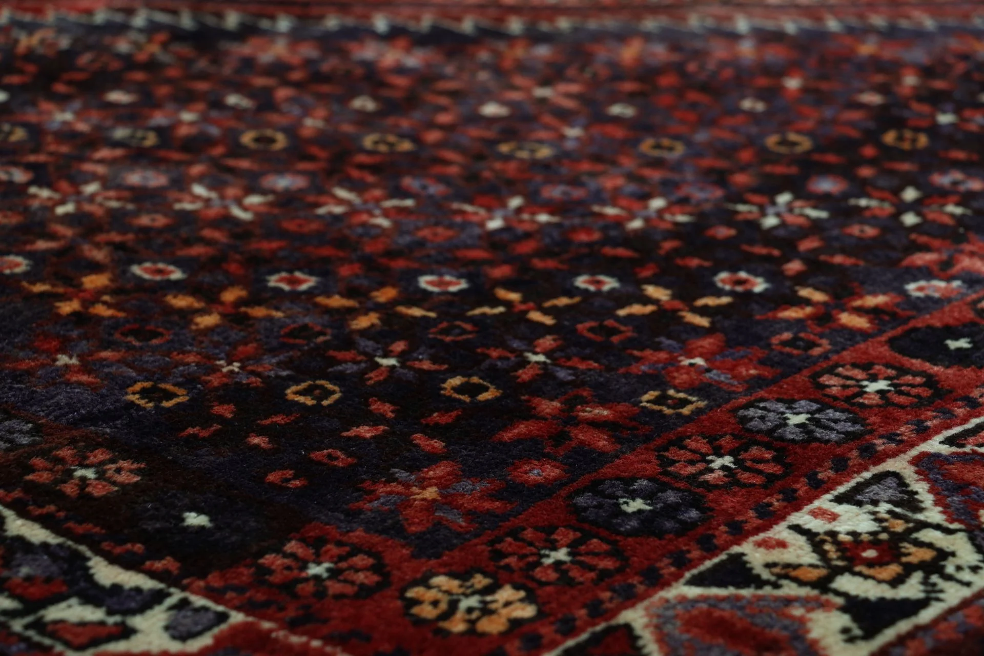 Shiraz Perserteppich 210 × 276 cm aus Wolle, handgeknüpft