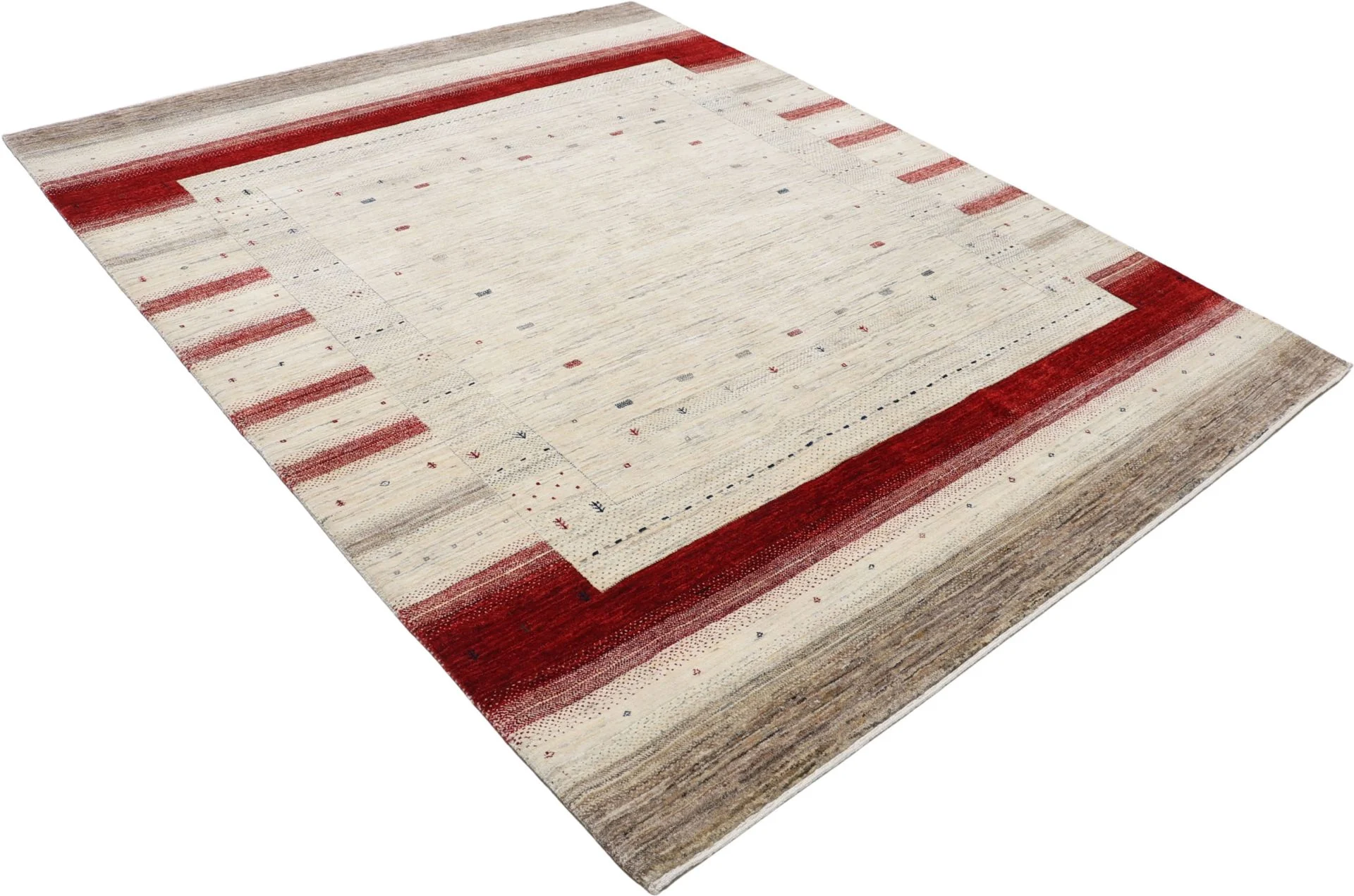 Loribaft Orientteppich 209 × 260 cm aus Wolle, handgeknüpft