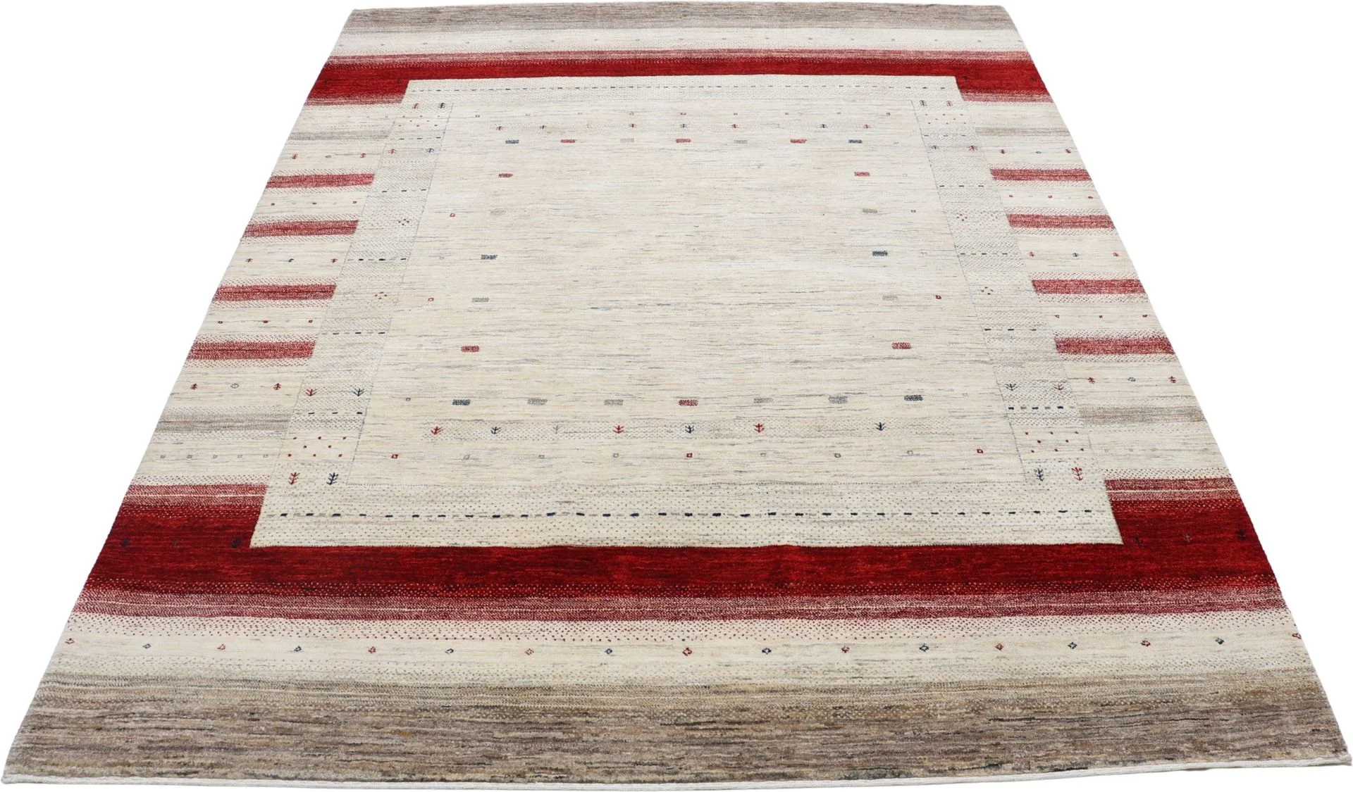 Loribaft Orientteppich 209 × 260 cm aus Wolle, handgeknüpft