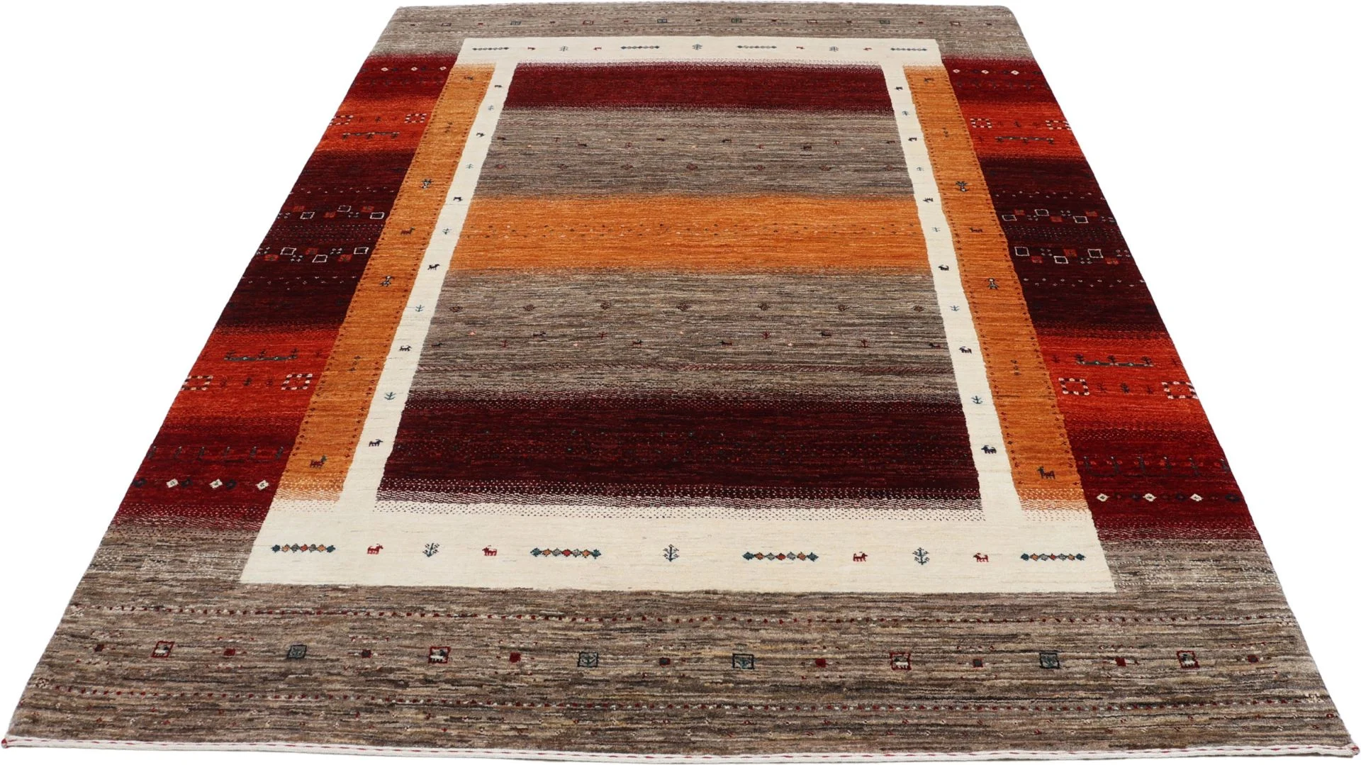 orientteppich-loribaft-182-x-248-cm-schurwolle-handgeknupft-14 Handgeknüpfter Loribaft Orientteppich 182 × 248 cm