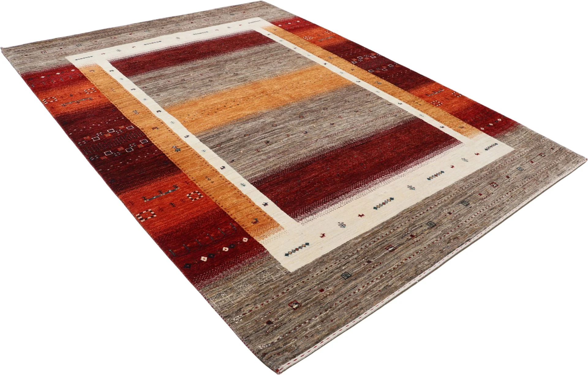 orientteppich-loribaft-182-x-248-cm-schurwolle-handgeknupft-22 Handgeknüpfter Loribaft Orientteppich 182 × 248 cm