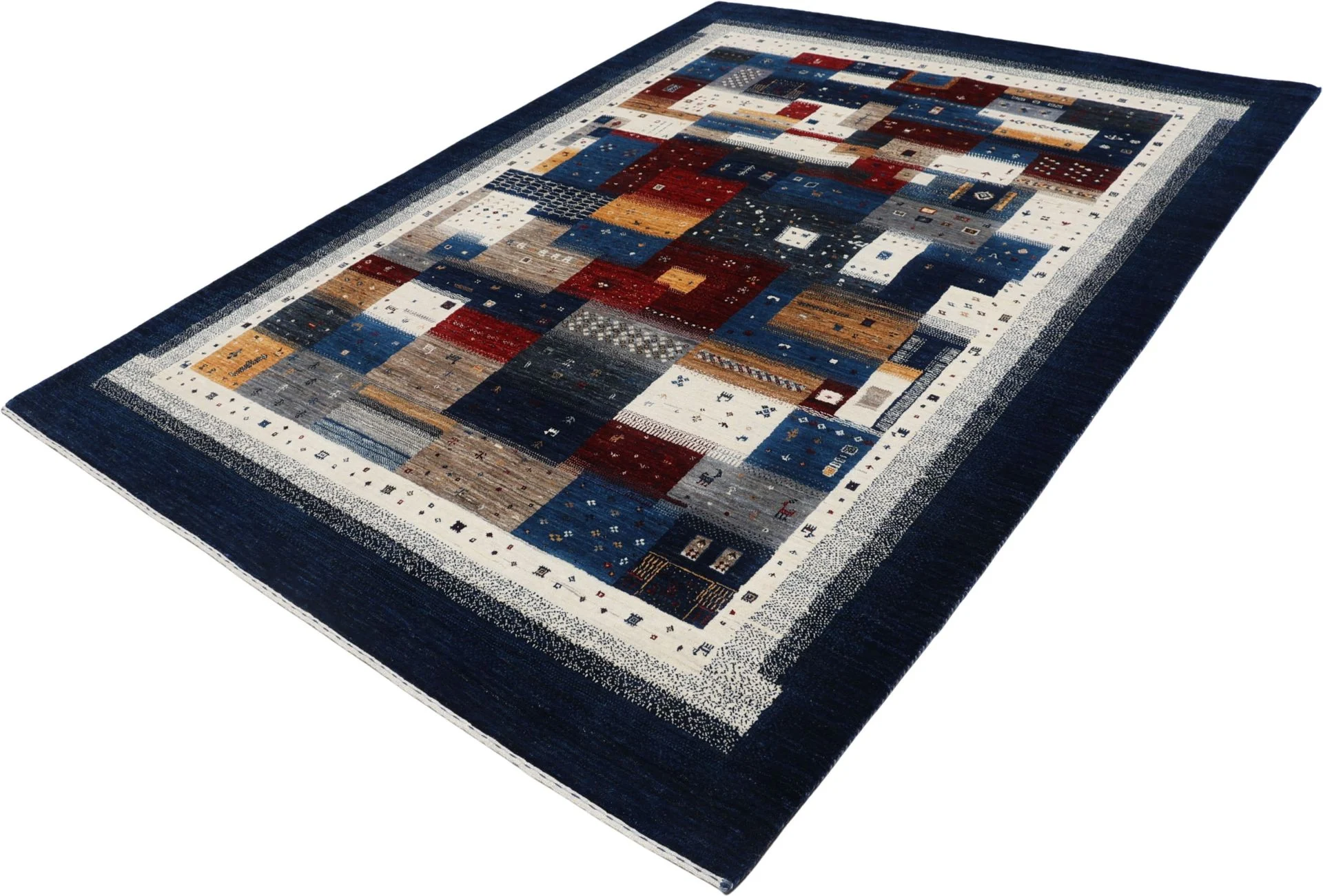 Loribaft Orientteppich 180 × 244 cm aus Wolle, handgeknüpft